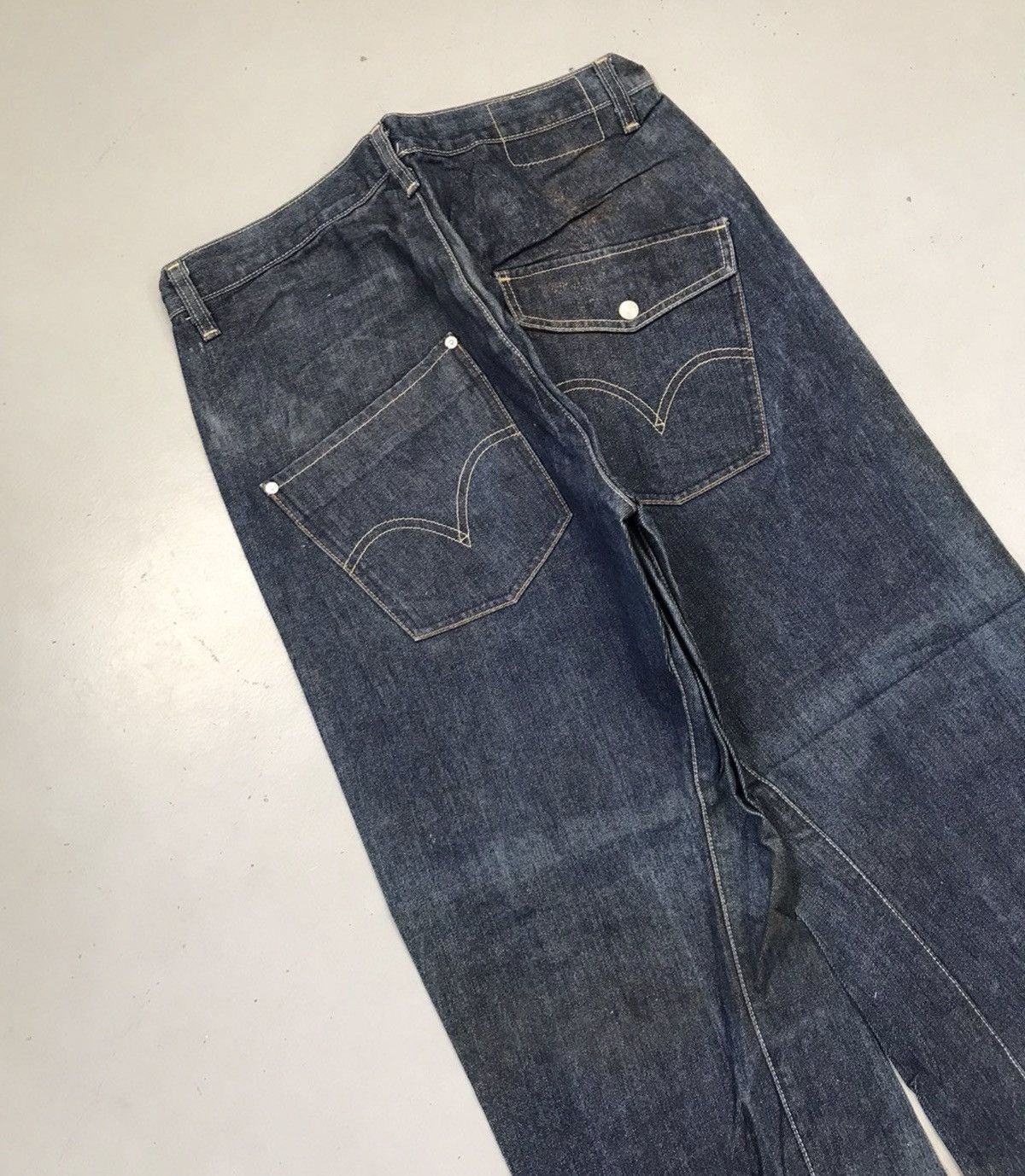 Levi's Vintage Levi’s engineer jeans denim Size US 34 / EU 50 - 8 Thumbnail