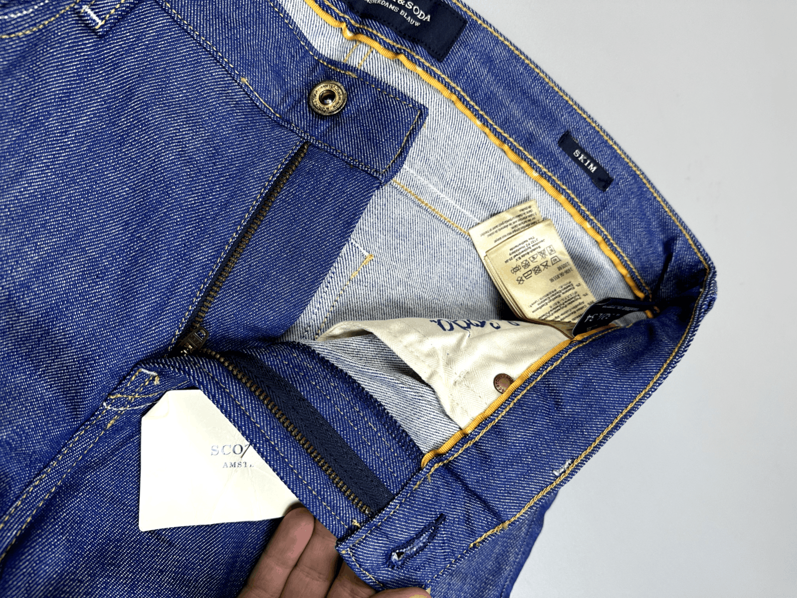 Scotch & Soda Skinny Fit Light Blue Scotc&Soda 32x34 Medium Size US 32 / EU 48 - 5 Thumbnail