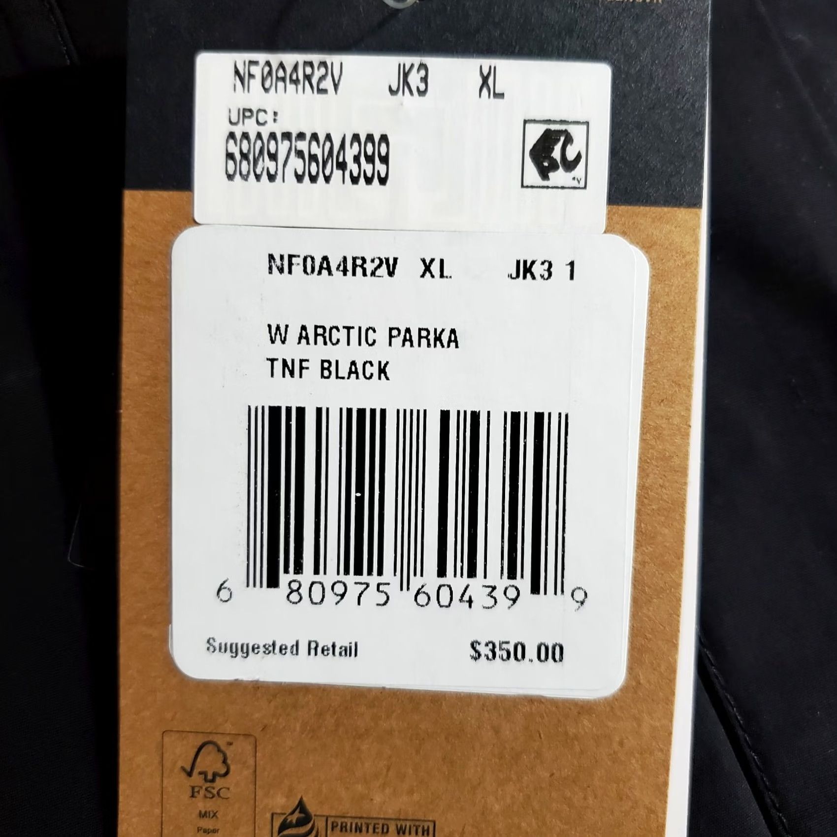 The North Face VINTAGE The North Face Arctic Parka Womens XL Black 550 Down Waterproof Windproof Hyvent 550 Down Filled Parka Snow Winter Size XL / US 12-14 / IT 48-50 - 7 Thumbnail