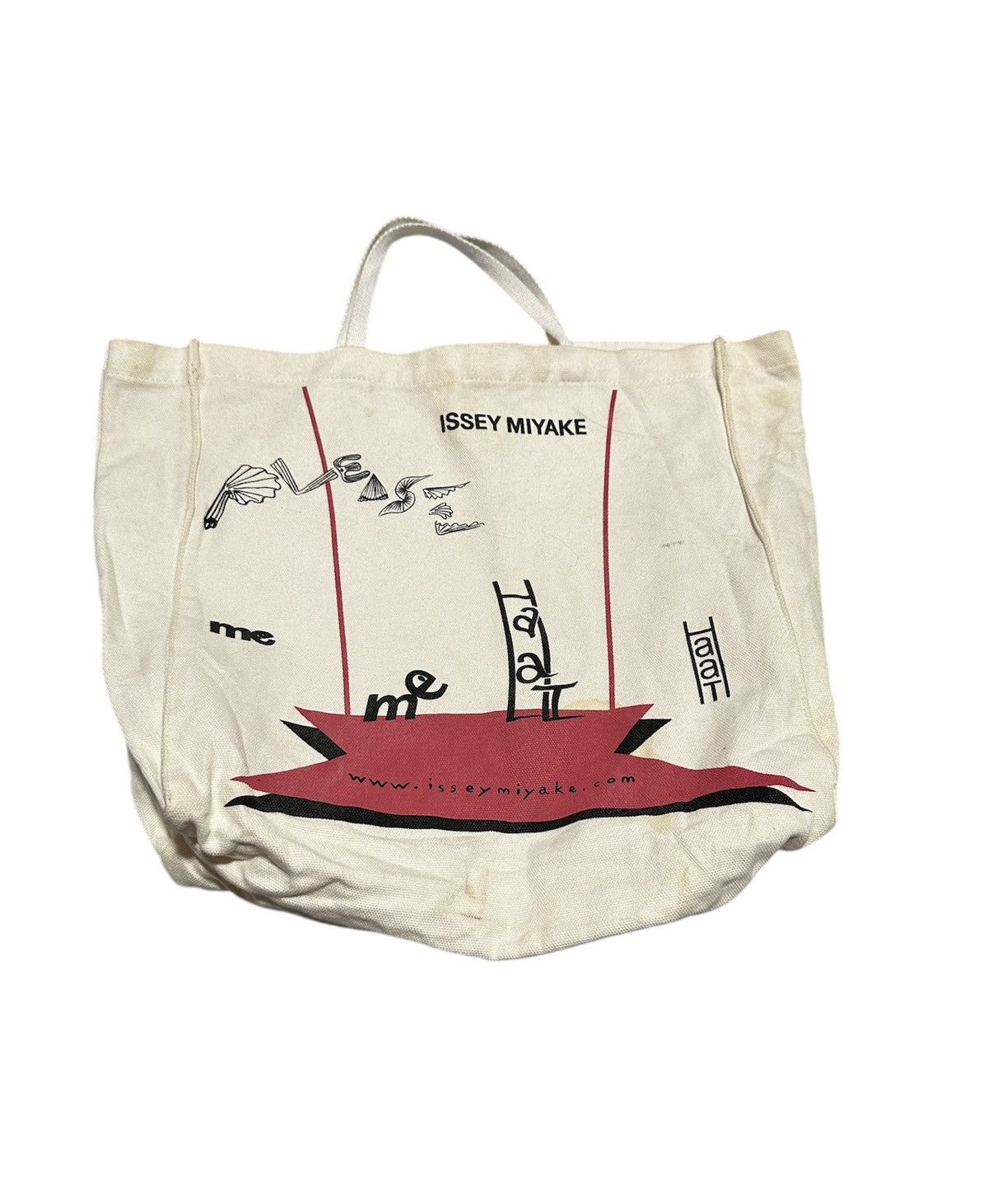 Pleats Please Issey Miyake Pleats please canvas tote bag Size ONE SIZE - 3 Thumbnail