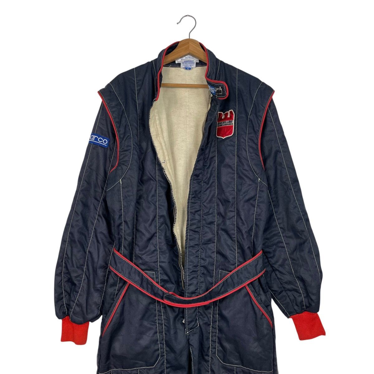 Other Vtg Sparco Amerilube Racing Lubricants Coverall Size US 35 - 13 Thumbnail