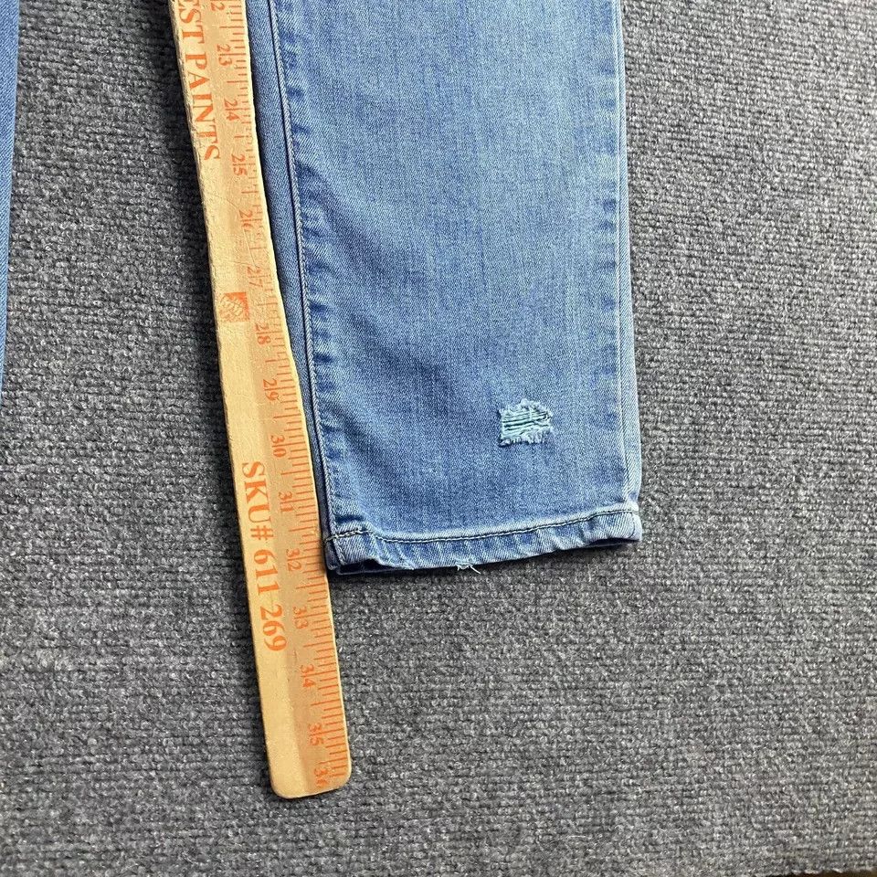 Free People Free People Jeans Women's W 24 Denim Light Wash Tapered Size 24" / US 00 / IT 34 - 5 Thumbnail