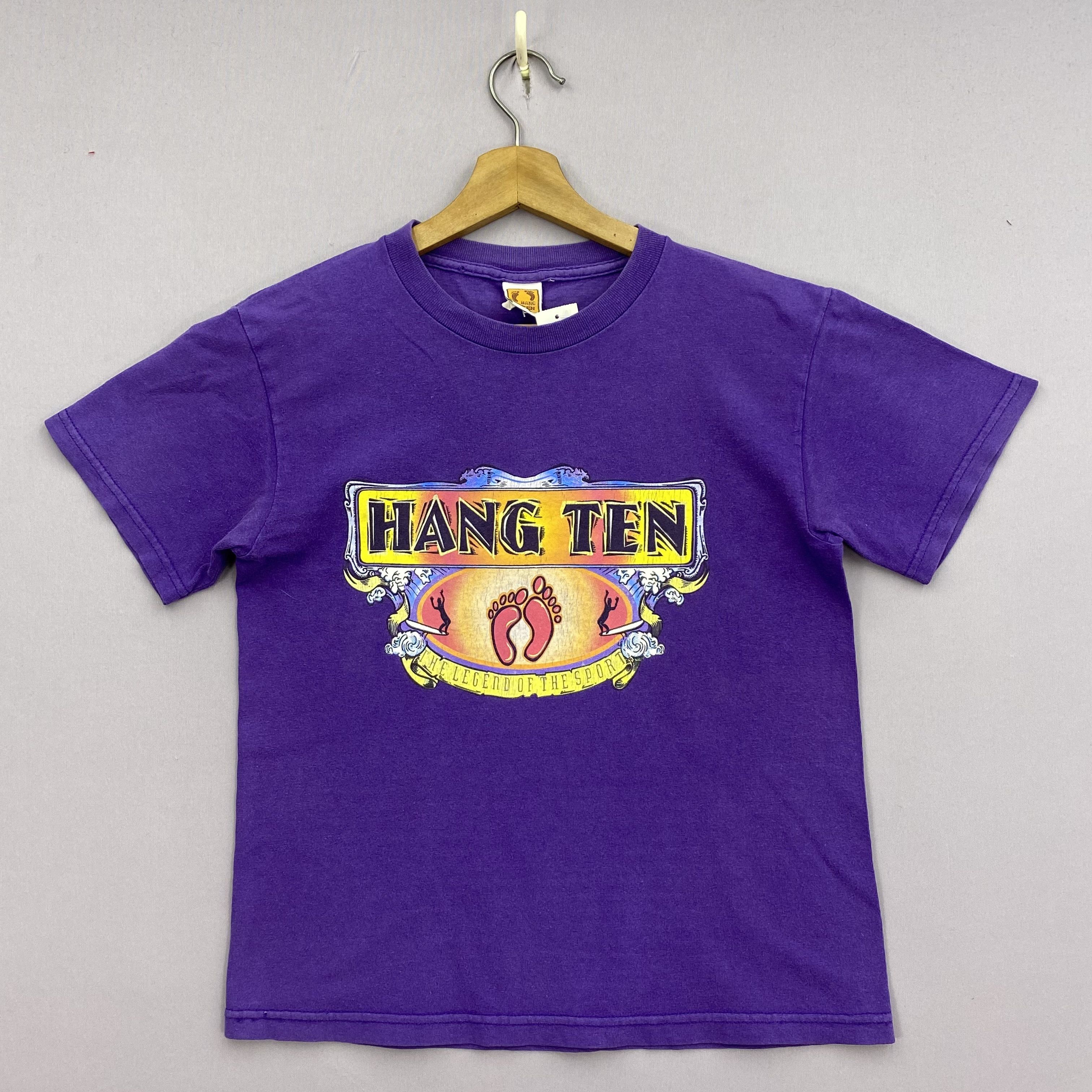 Vintage 70s Hang Ten T-Shirt the Legend of the Sports Tee