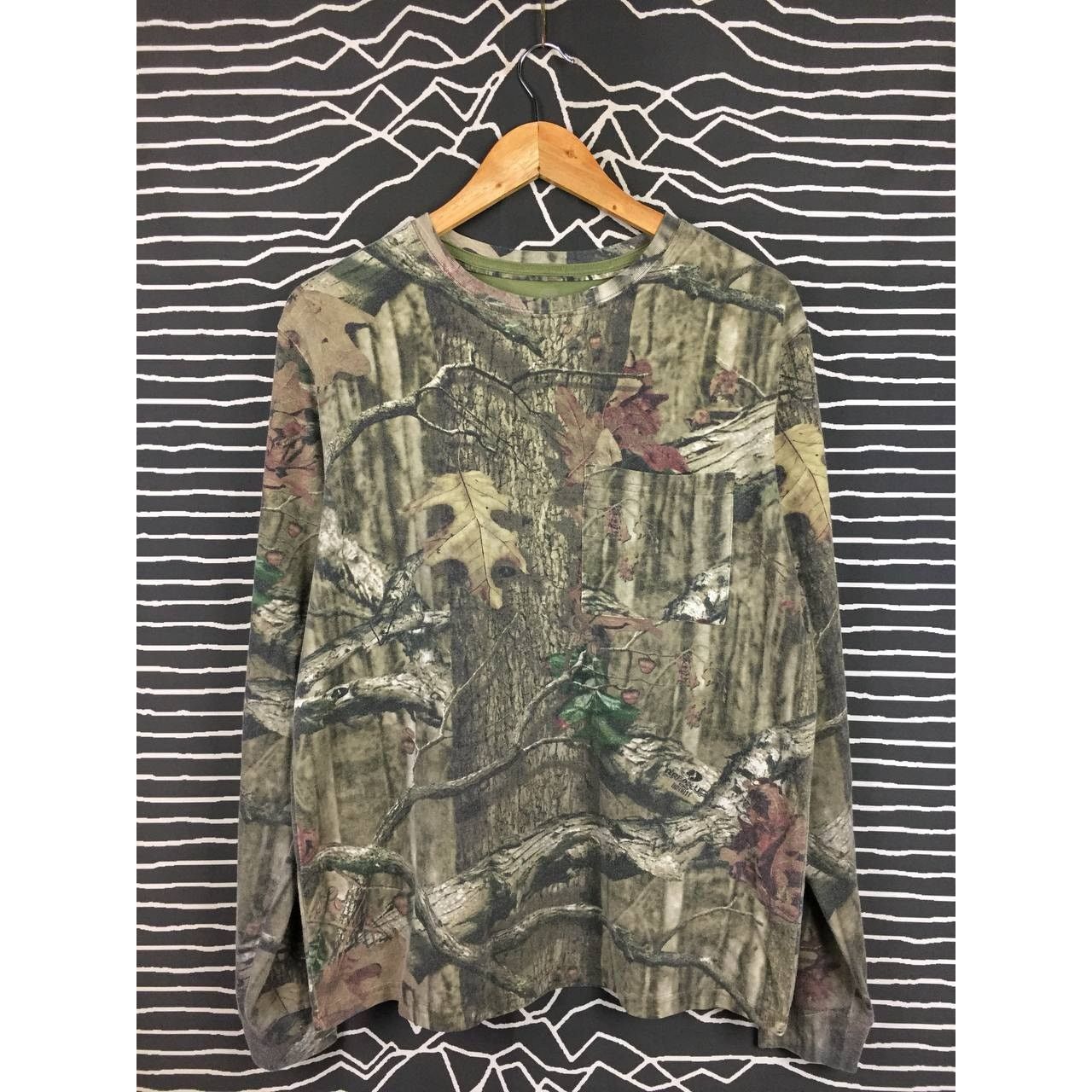 Mossy Oaks × Realtree × Vintage Mossy Oak Break-Up Infinity Camo Long Sleeve Tee Size US M / EU 48-50 / 2 - 1 Thumbnail