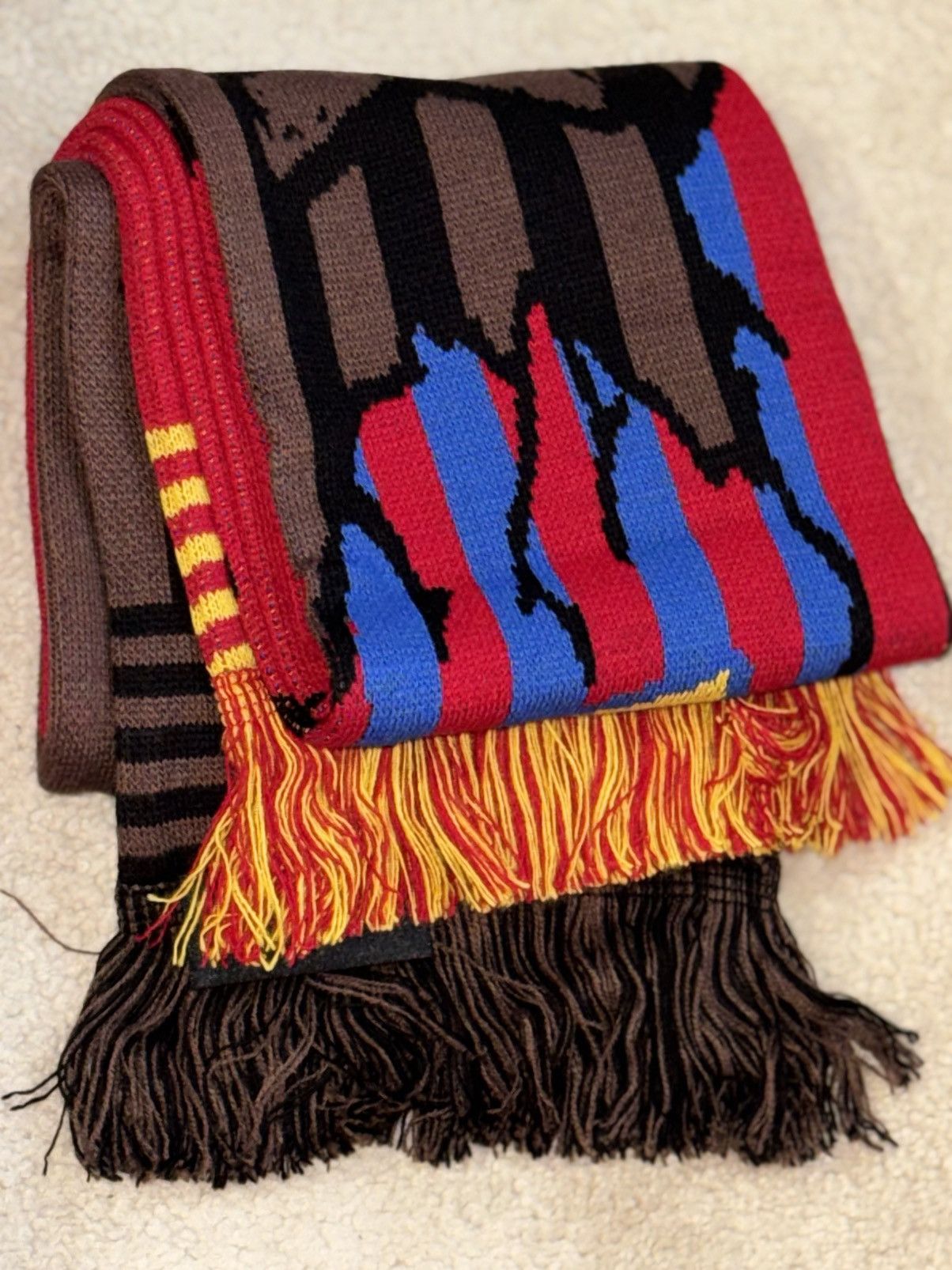 Travis Scott Cactus Jack FC Barcelona 2025 Scarf | Grailed
