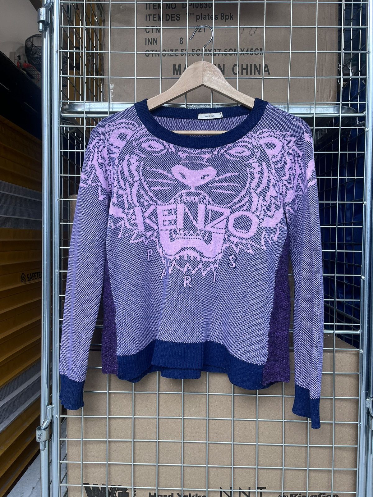Kenzo Kenzo knitted sweater Size S / US 4 / IT 40 - 2 Thumbnail
