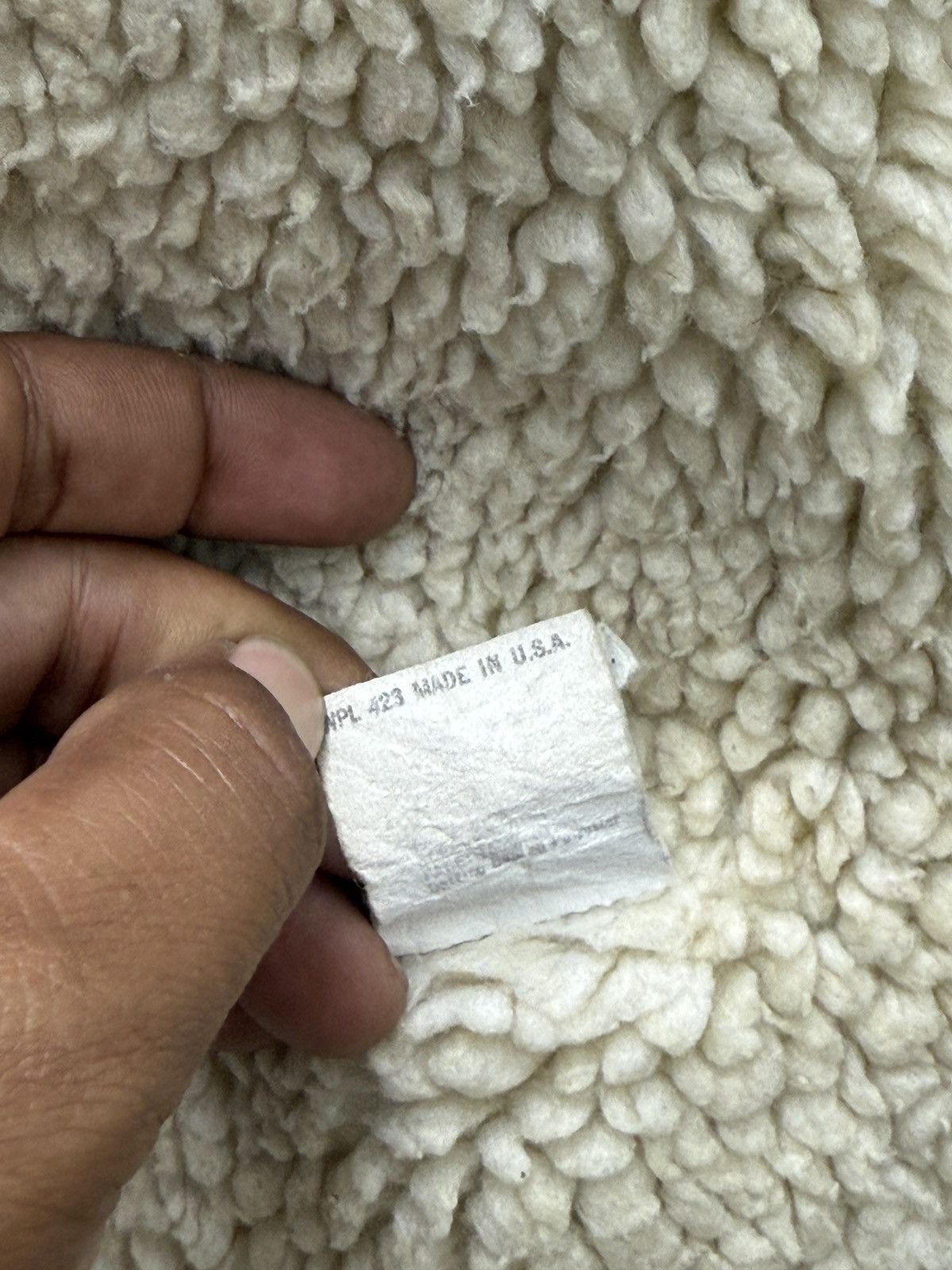 Levi's 🔥🔥🔥ARCHIVE VINTAGE 70’s LEVIS DENIM SHERPA JACKET Size US L / EU 52-54 / 3 - 11 Thumbnail