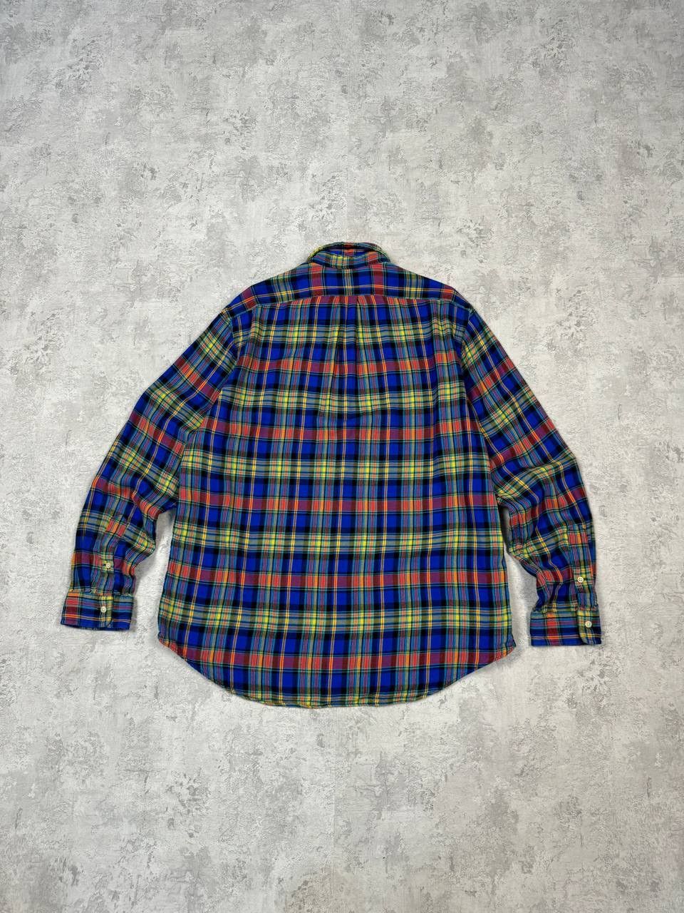 Polo Ralph Lauren Polo Ralph Lauren Flannel Shirt Button Ups Plaid Travis Size US XL / EU 56 / 4 - 7 Thumbnail