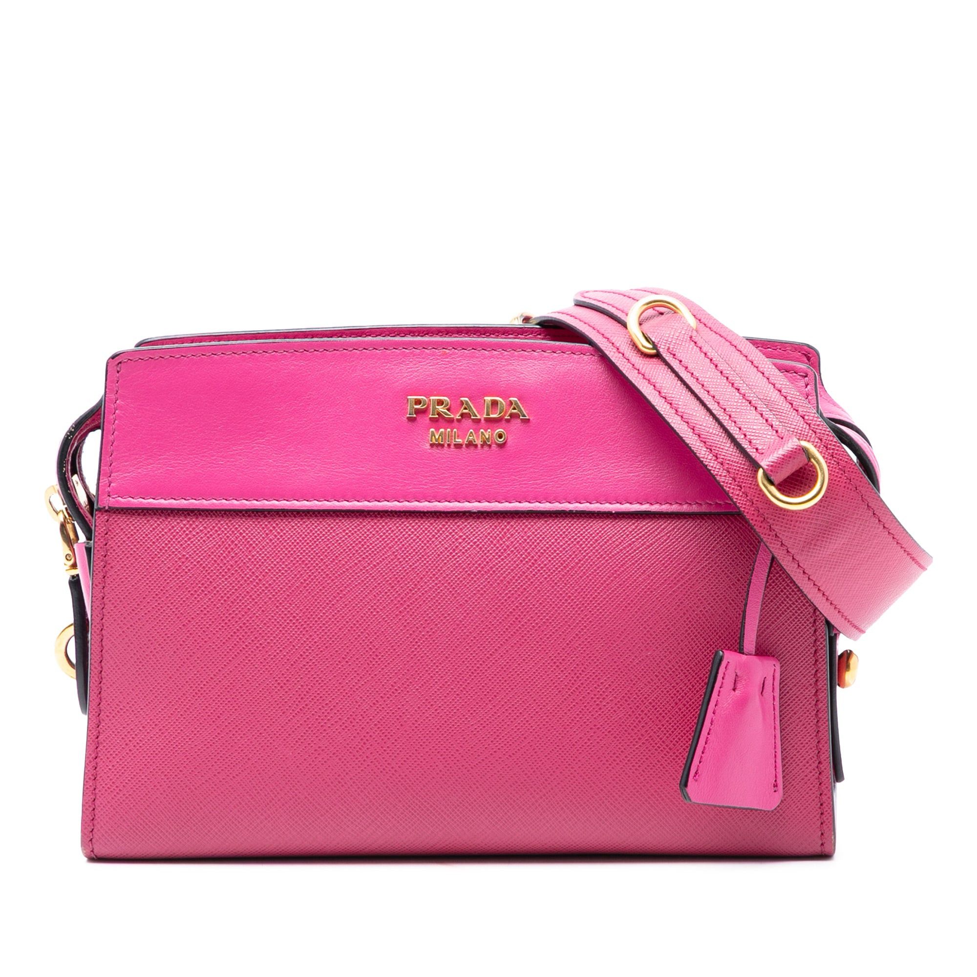 Prada Saffiano and City Calf Esplanade Crossbody Size ONE SIZE - 1 Thumbnail