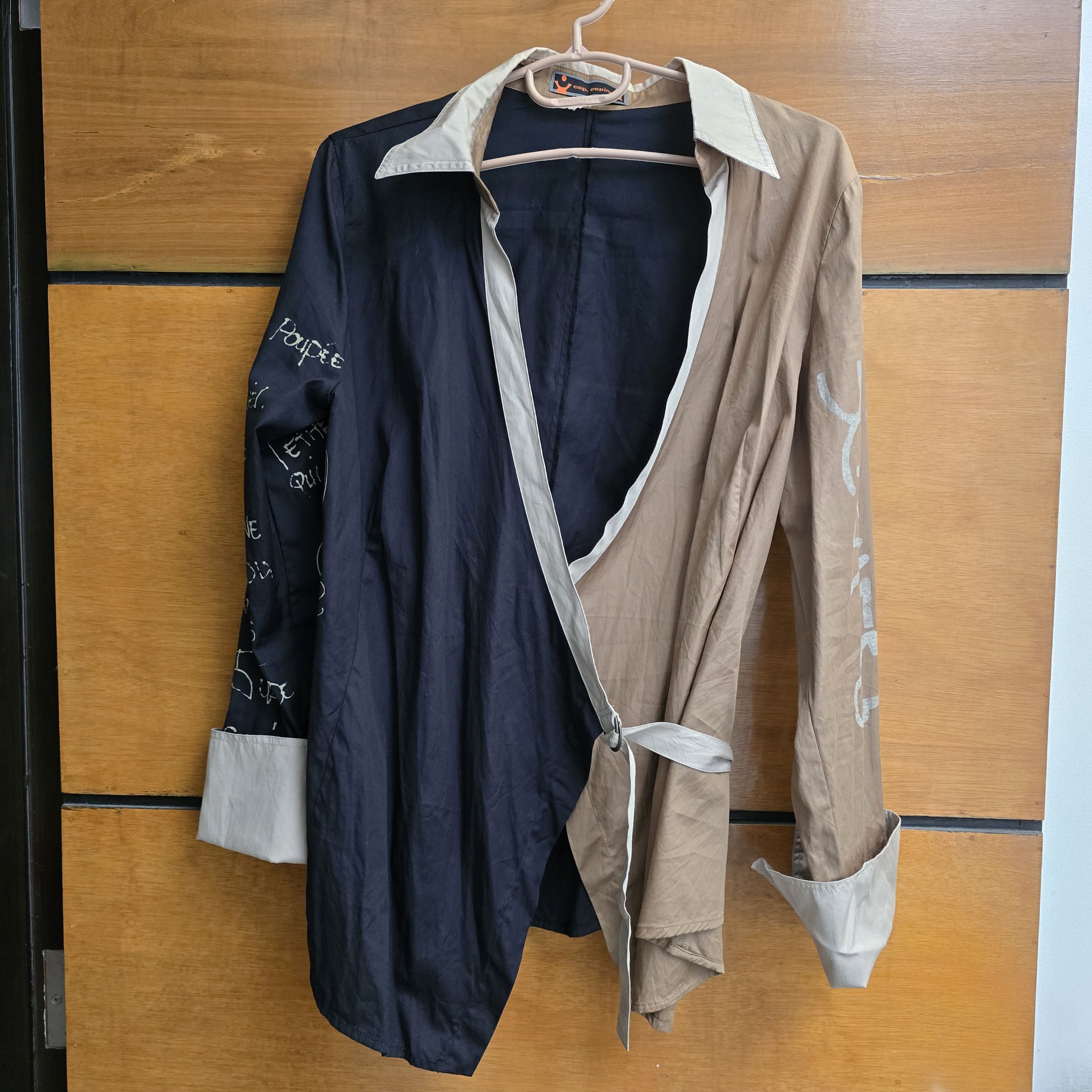 Cop Copine Graphic kimono wrap top Size M / US 6-8 / IT 42-44 - 6 Thumbnail