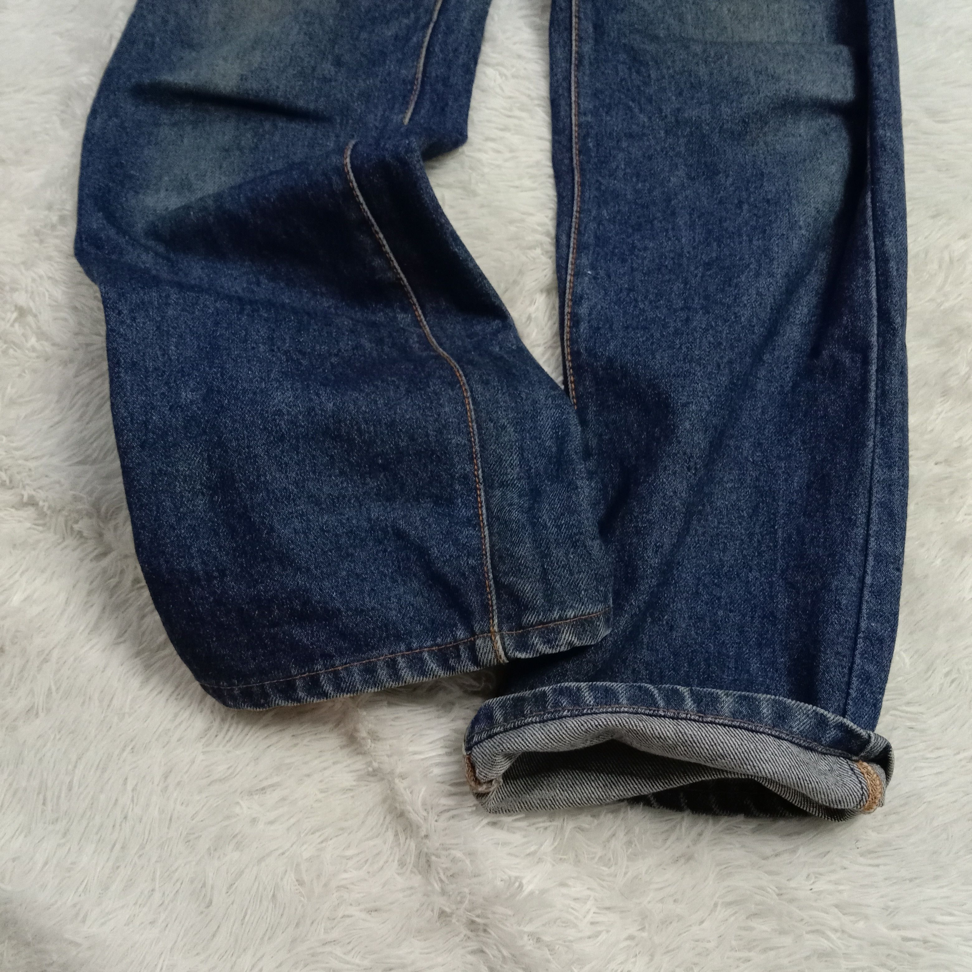 Japanese Brand 🇯🇵 Vintage 90s Bigstone Indigo Denim Size US 29 - 5 Thumbnail
