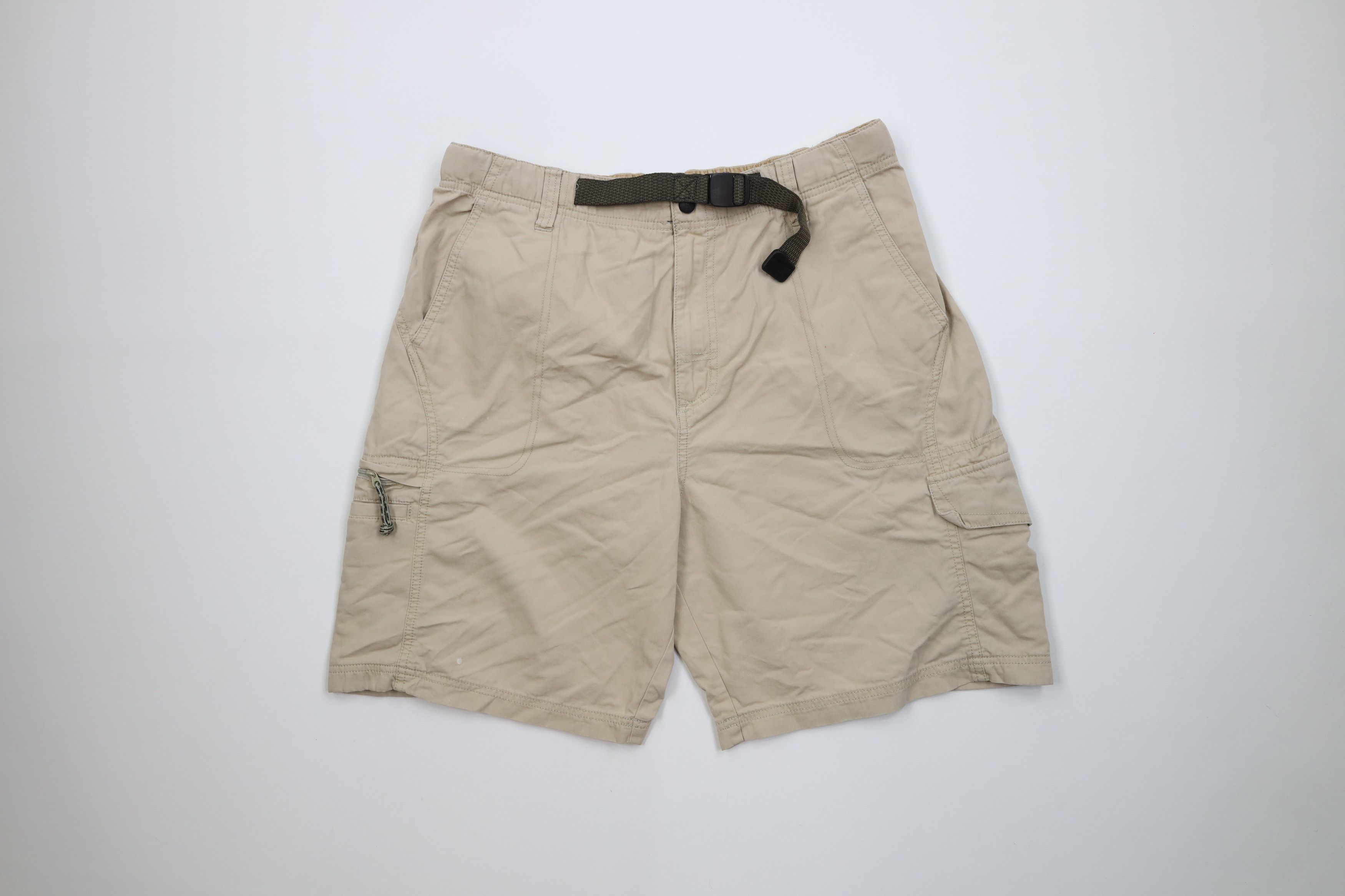 Columbia Vintage Columbia Belted Above Knee Trekking Cargo Shorts Size US 34 / EU 50 - 1 Thumbnail