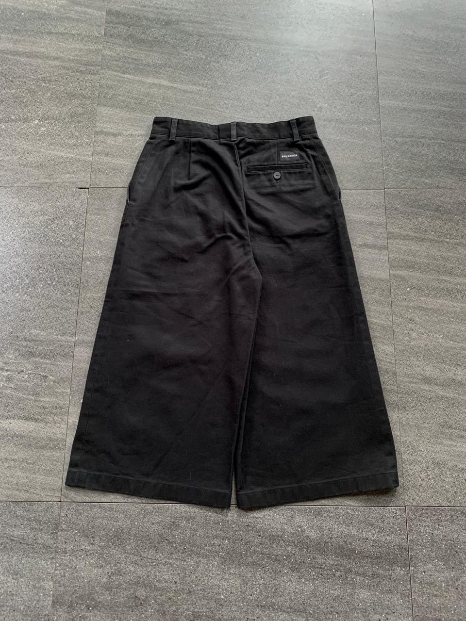 Balenciaga FREE TAX! Thick Cotton Long Short Pants Size 27" / US 4 / IT 40 - 6 Thumbnail
