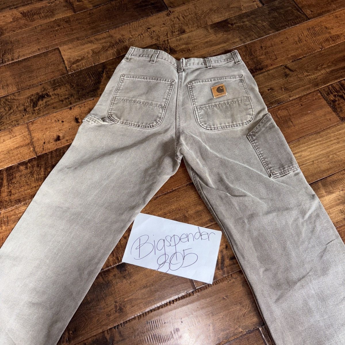 Carhartt Vintage 1998 Carhartt B12CHT RARE brown pant 32x32 USA Union Size US 32 / EU 48 - 4 Thumbnail