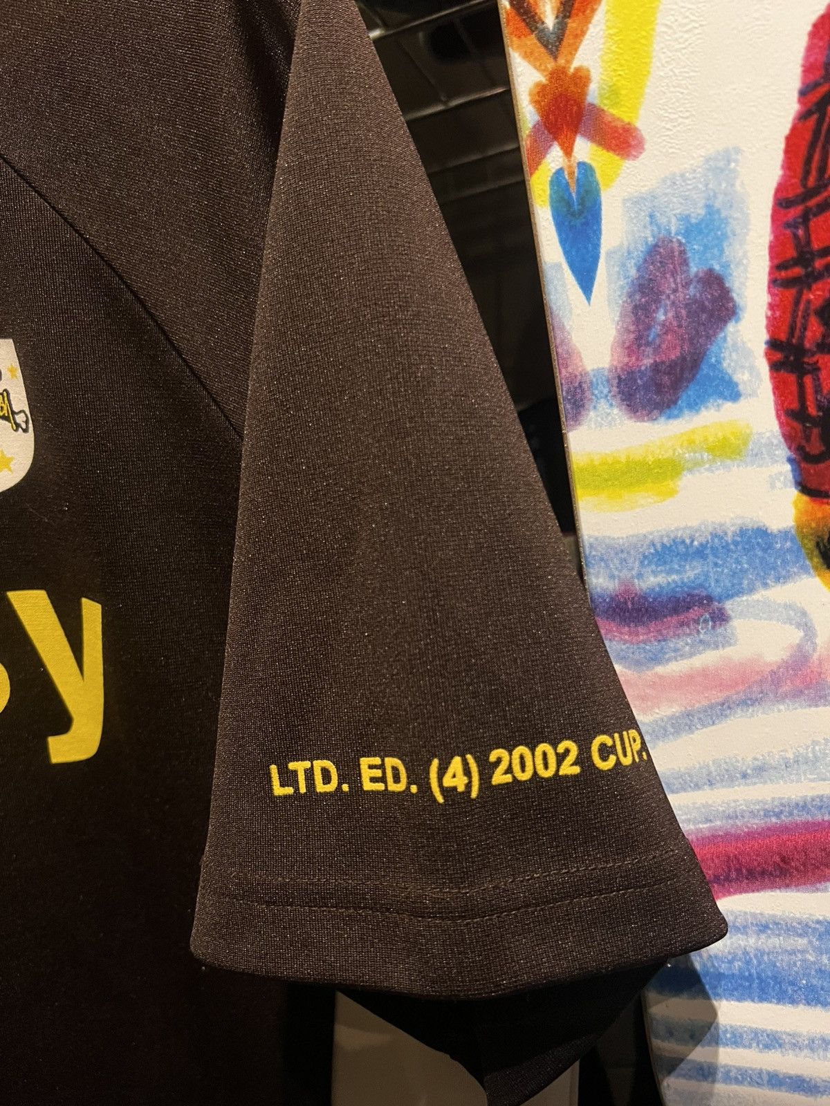 Stussy Vtg 2002 Stussy International Soccer Jersey Size US L / EU 52-54 / 3 - 4 Thumbnail