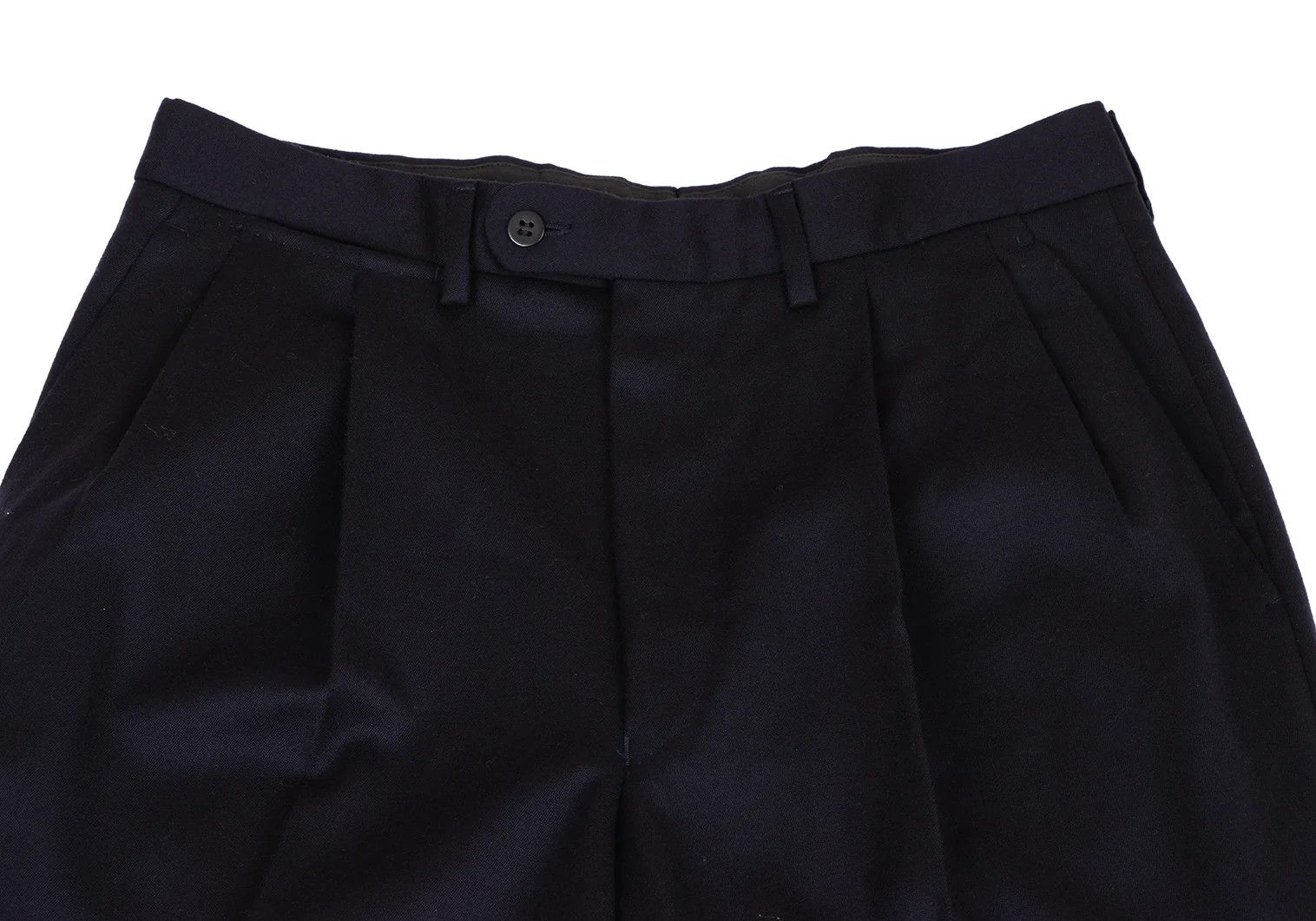 Dries Van Noten Wool Two-Tuck Pants in Navy Size 46 Size US 30 / EU 46 - 2 Thumbnail