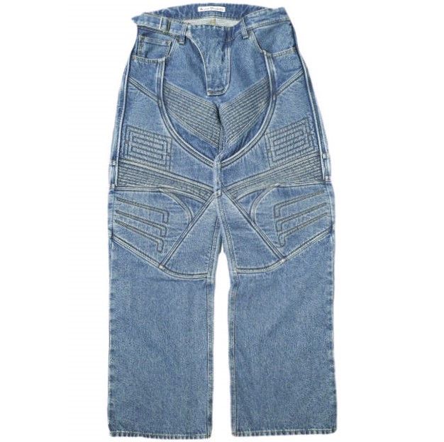 Acne Studios Acne Studios Acne Studios DENIM BIKER TROUSERS Denim Trousers Denim Jeans FN-MN-TROU000973 DUTY FREE for USA Size ONE SIZE - 1 Thumbnail