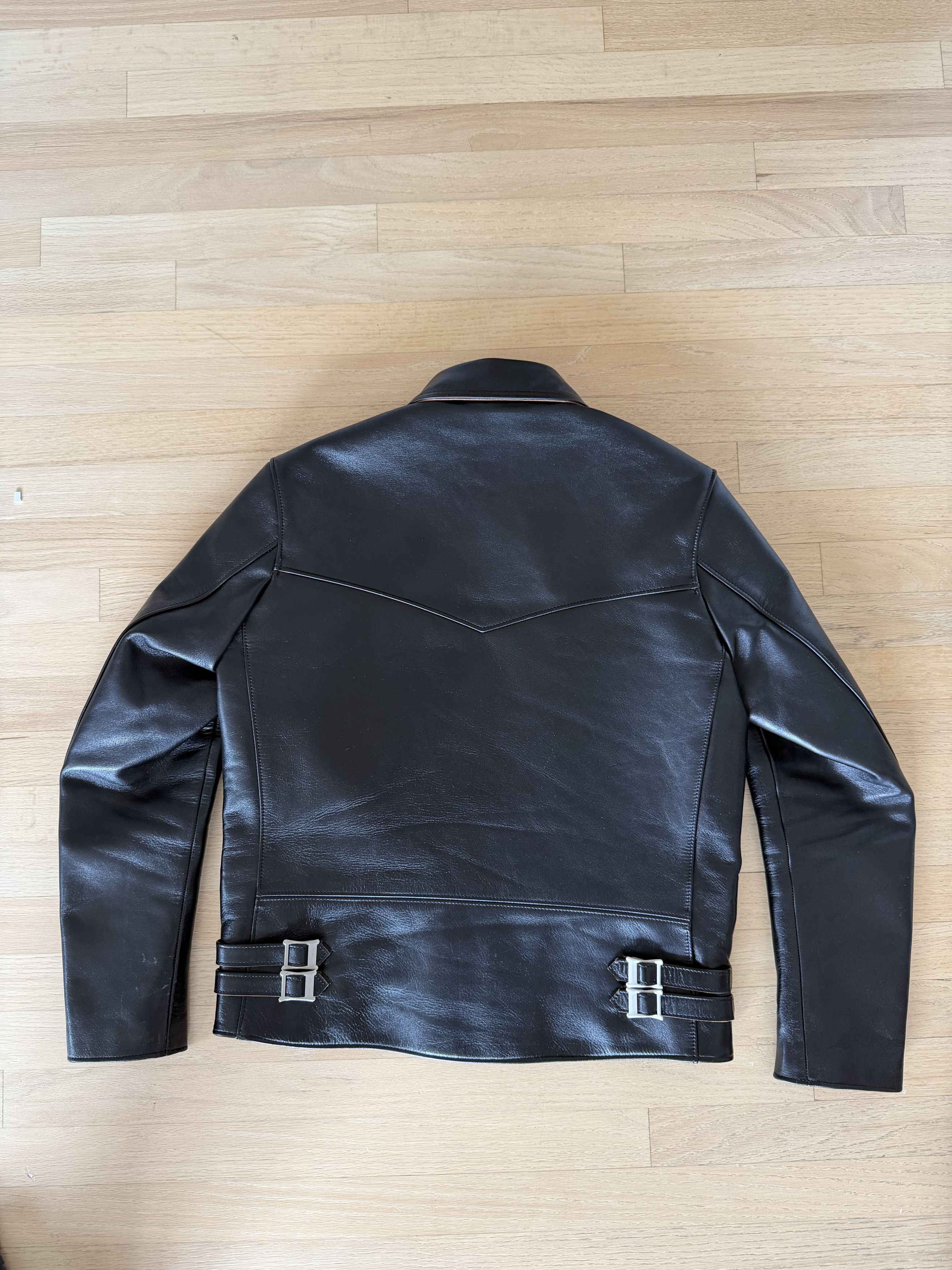 ADDICT ADDICT AD-02L DOUBLE RIDERS JACKET HORSE TEA CORE Size US L / EU 52-54 / 3 - 4 Thumbnail