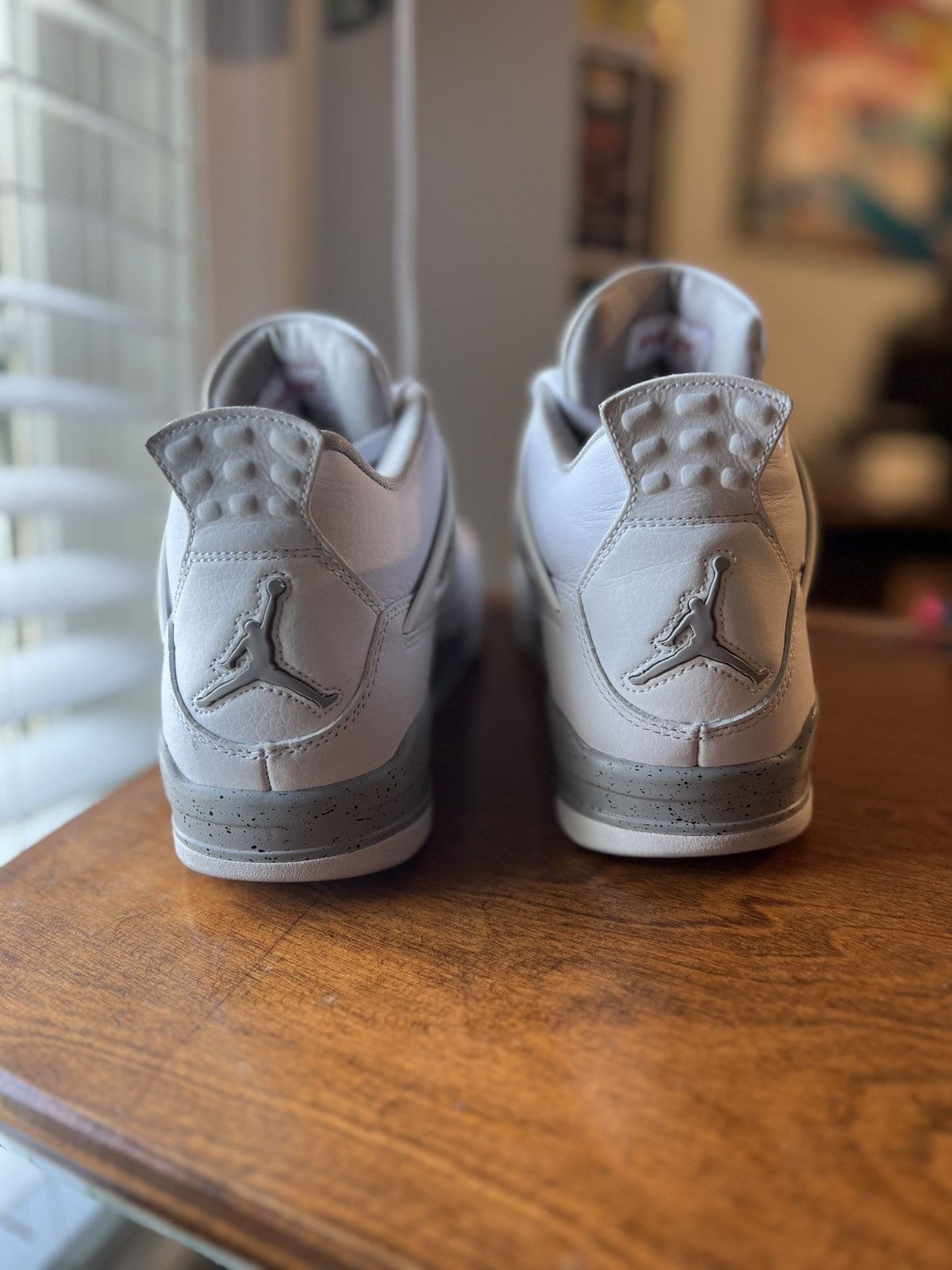 Jordan Brand × Nike Jordan 4 White Oreo Sz 10.5 w Box Size US 10.5 / EU 43-44 - 4 Thumbnail