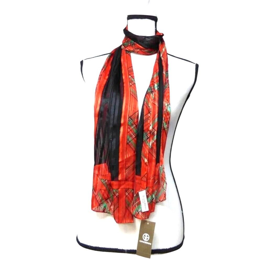 Giani Bernini Giani Bernini All Wrapped Up Holiday Oblong Scarf, Black, Mu Size ONE SIZE - 4 Thumbnail