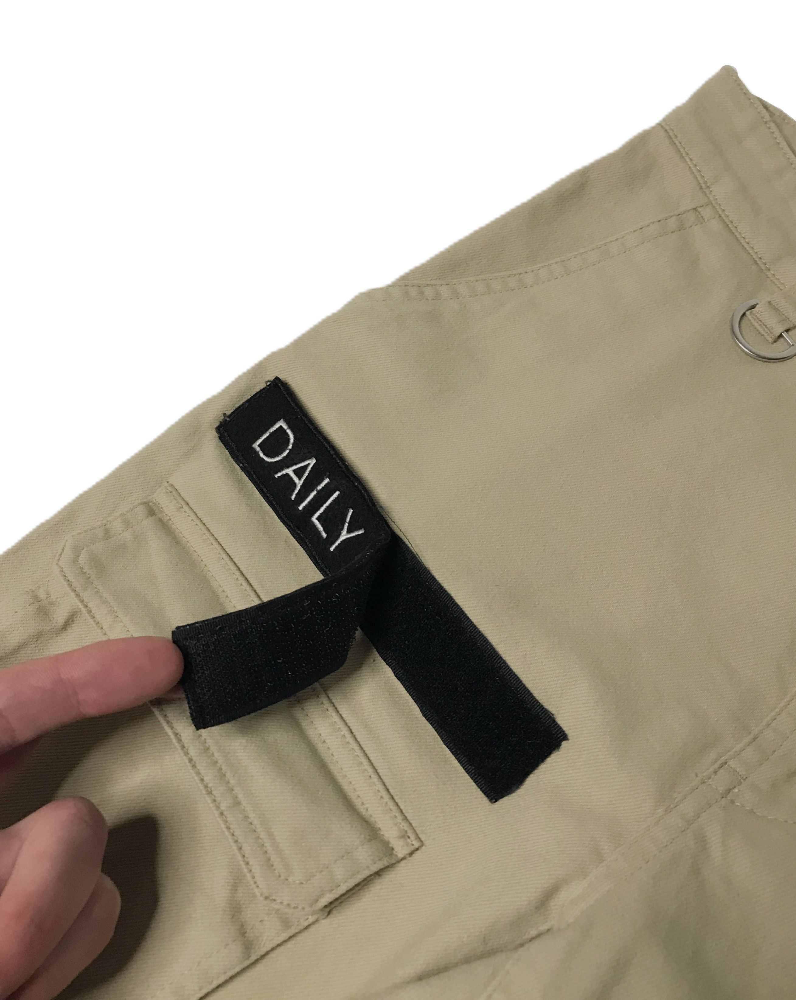 Daily Paper Daily Paper Mens Chinos Pant Cotton Beige Size US 28 / EU 44 - 4 Thumbnail