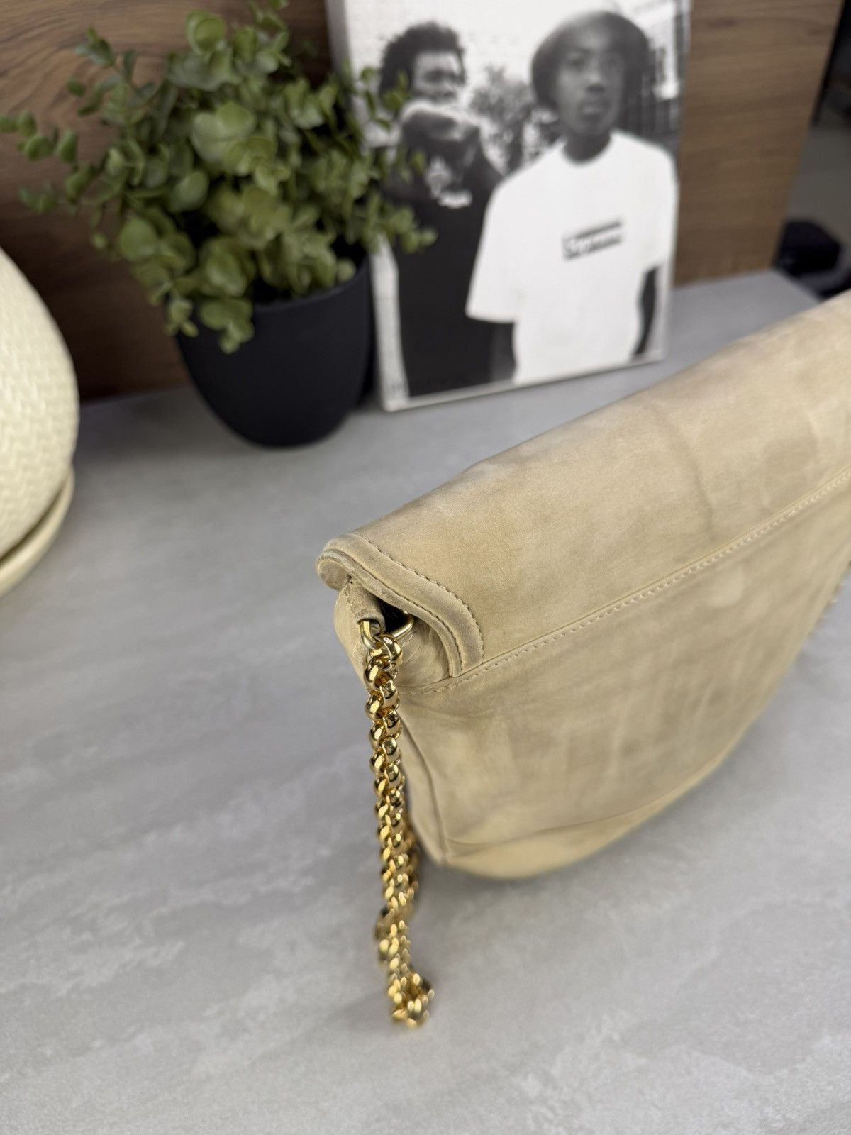 Tiffany & Co. TIFFANY & Co. Chain Shoulder Bag crossbody beigegold vintage Size ONE SIZE - 12 Thumbnail