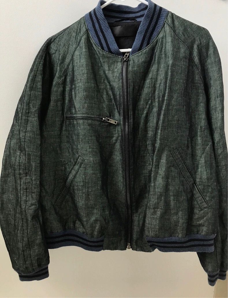 Haider Ackermann Haider Ackermann 15ss Green Bomber Jacket Size US XL / EU 56 / 4 - 1 Thumbnail