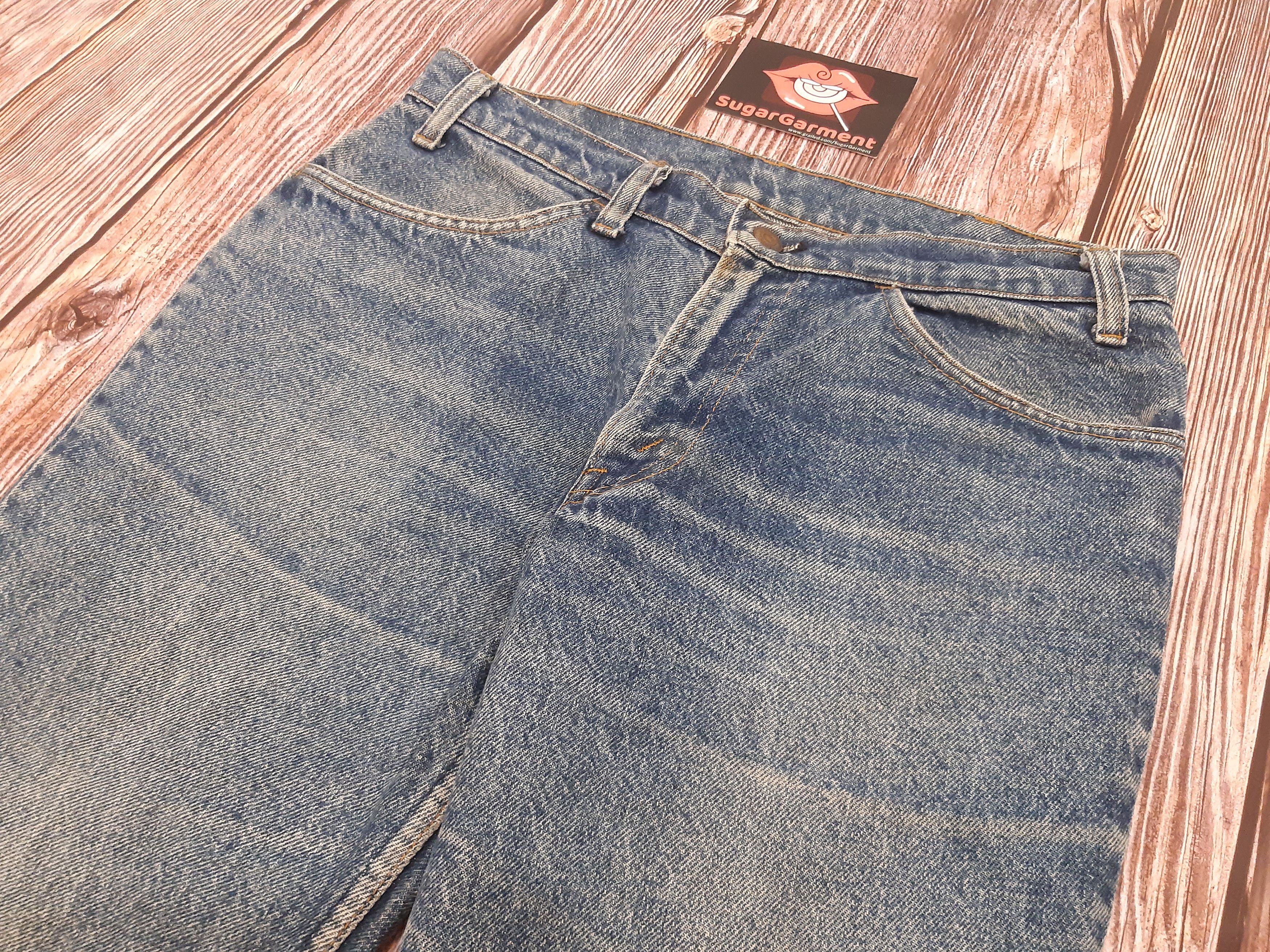 Levi's Levis 684 Jeans Flare Bell Bottom Orange Tab Vintage #4 Size US 31 - 5 Thumbnail