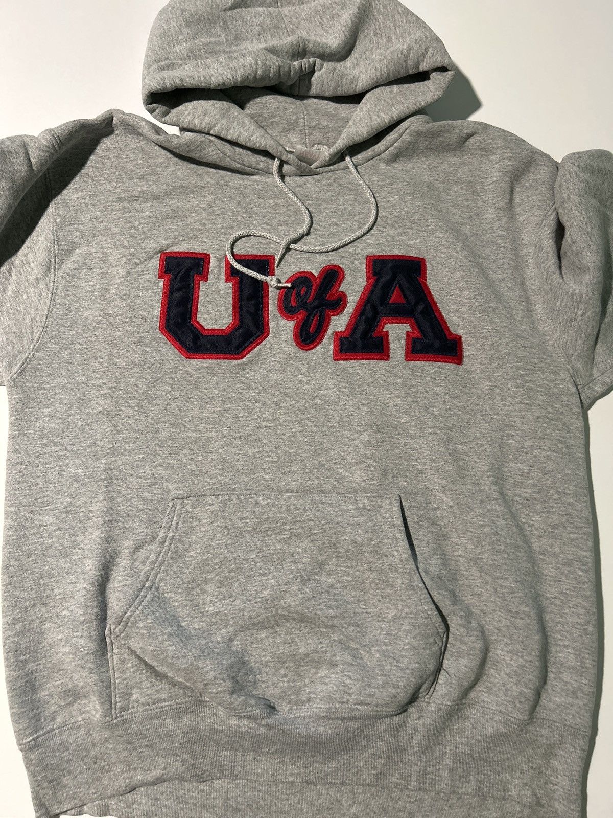 Fruit Of The Loom Vintage University of Arizona Heather Gray Hoodie Size US L / EU 52-54 / 3 - 4 Thumbnail