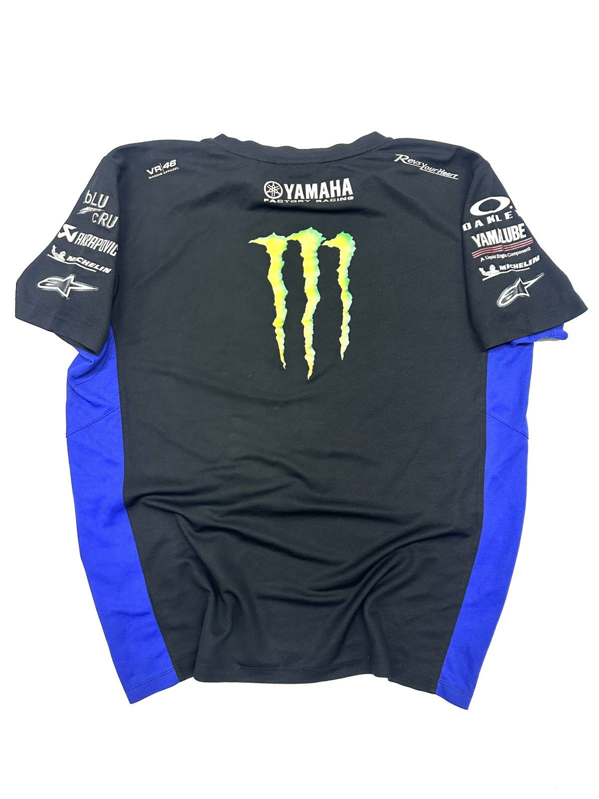 Yamaha Vintage Yamaha Moto jersey 46 Vito Rossi size XL Size US XL / EU 56 / 4 - 3 Thumbnail