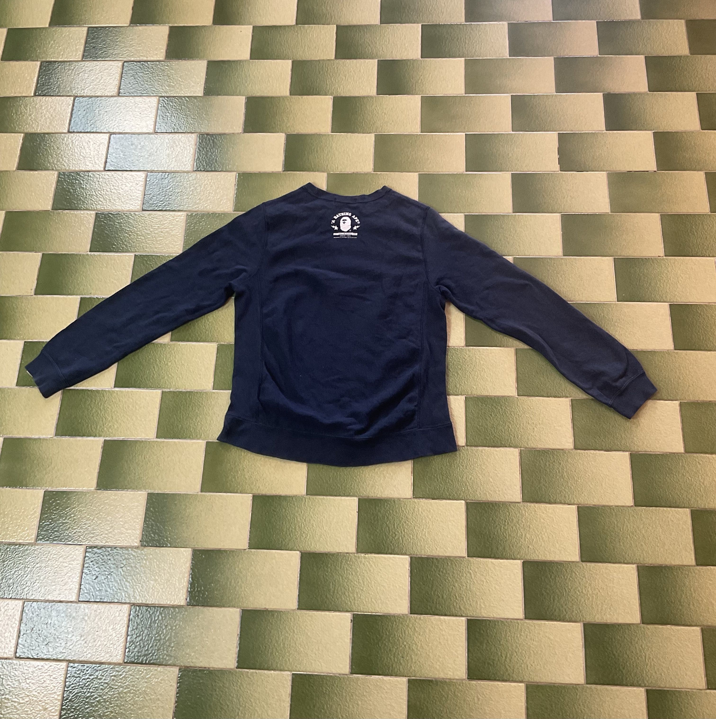 Bape Baby Milo by A Bathing Ape Pullover Sweater Vintage Bape Size US S / EU 44-46 / 1 - 2 Thumbnail