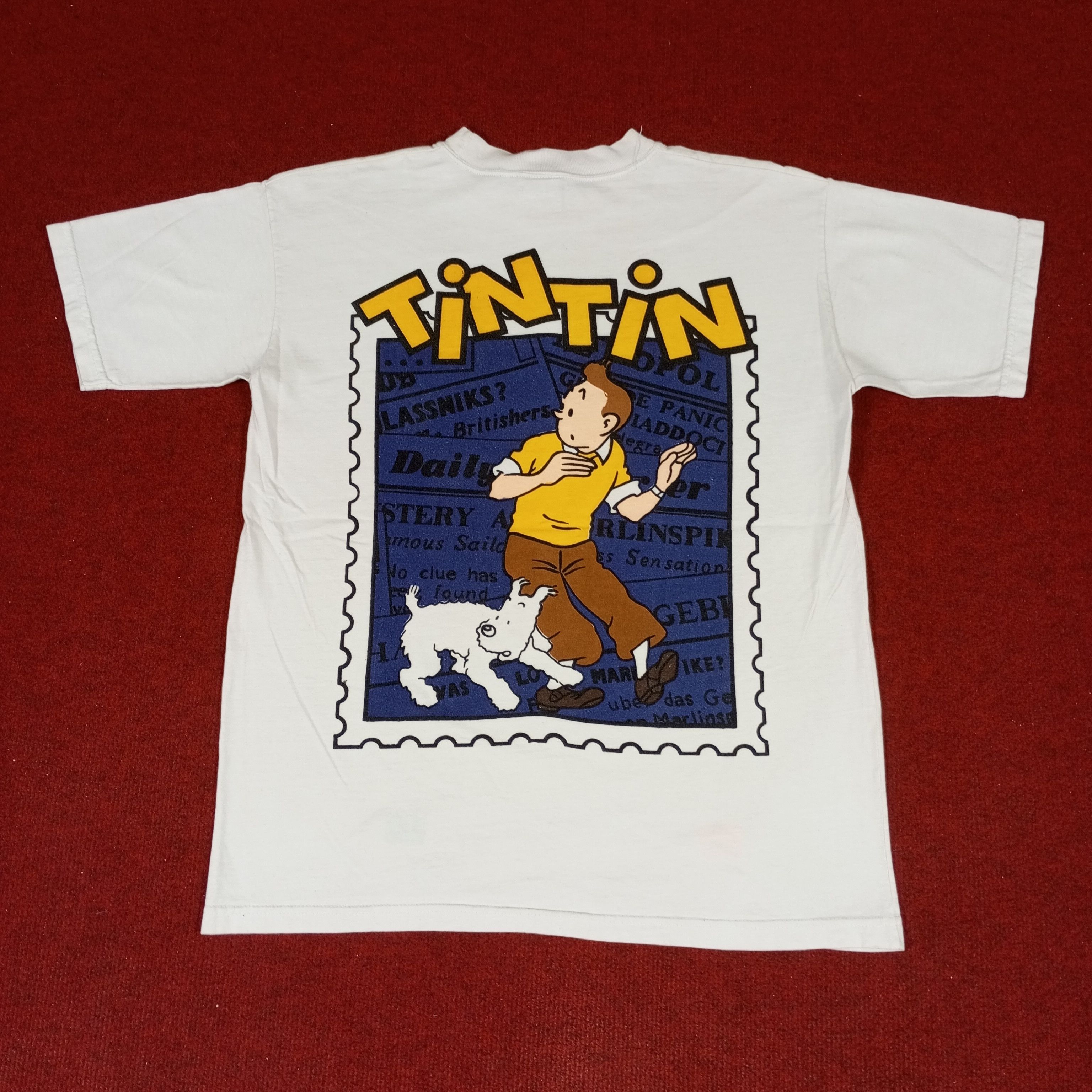 Other Adventure Of Tintin Cartoon Tshirt Size US M / EU 48-50 / 2 - 1 Thumbnail