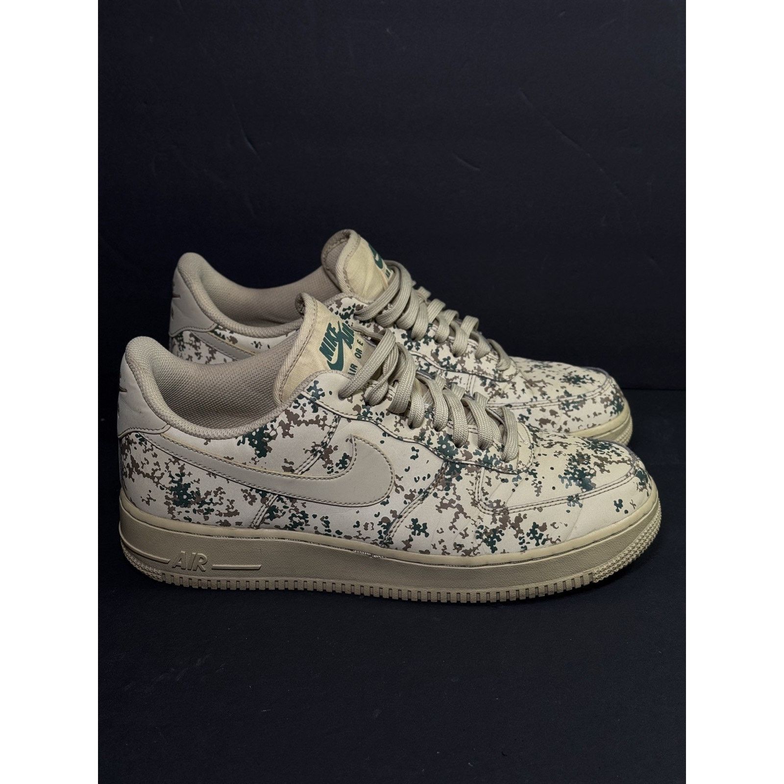 Nike Nike Air Force 1 Low Desert Camo Sneakers Mens Size 10 Size US 10 / EU 43 - 5 Thumbnail
