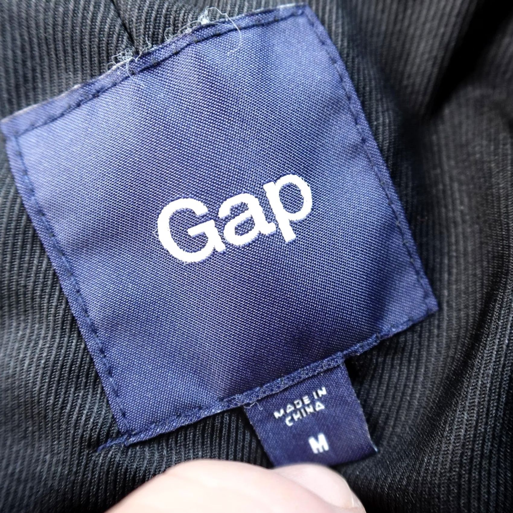 Gap Gap Jacket Womens M Black Donegal Wool Knit Moto Biker Asymmetrical Zip Coat Top Size M / US 6-8 / IT 42-44 - 4 Thumbnail