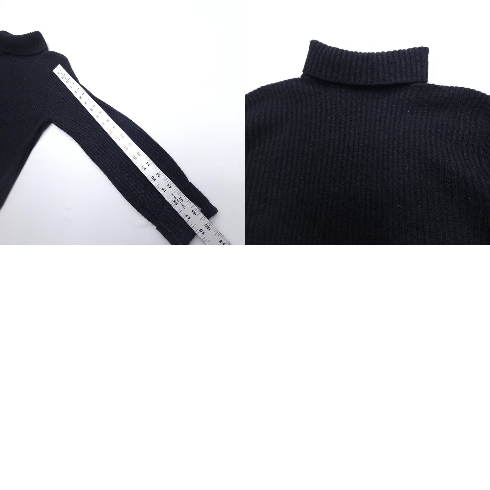 Vintage VINTAGE Joan Marie Cape Codder Sweater XS Turtleneck Wool Black Womens Pullover Knit Classic 50s Casual Womens Size XS / US 0-2 / IT 36-38 - 8 Thumbnail