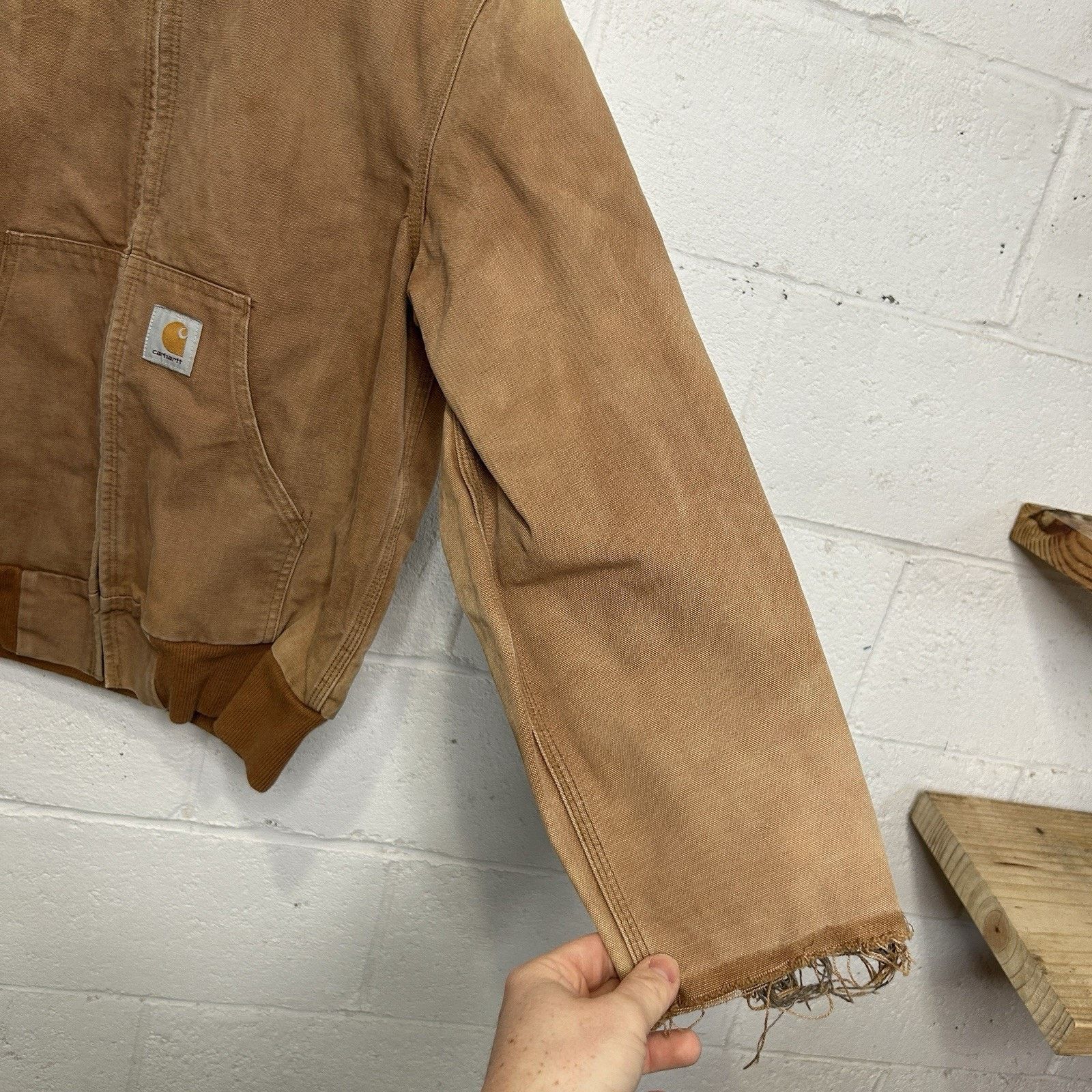 Carhartt Vintage Carhartt Plaid-Lined Hooded Active Jacket “Brown” Size US S / EU 44-46 / 1 - 8 Thumbnail