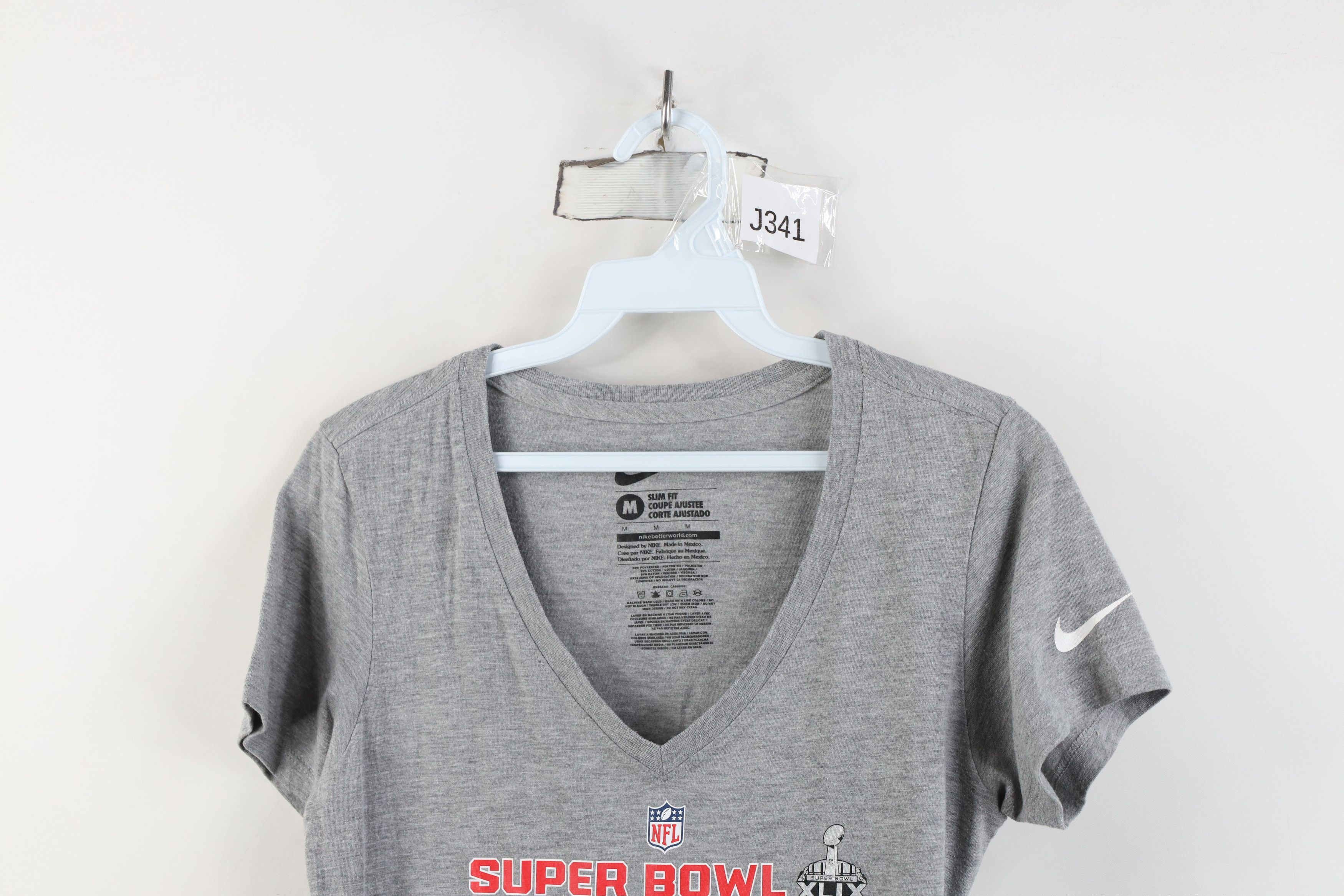 Nike Nike Bowl Champs XLIX New England Patriots Football T-Shirt Size XL / US 12-14 / IT 48-50 - 2 Thumbnail