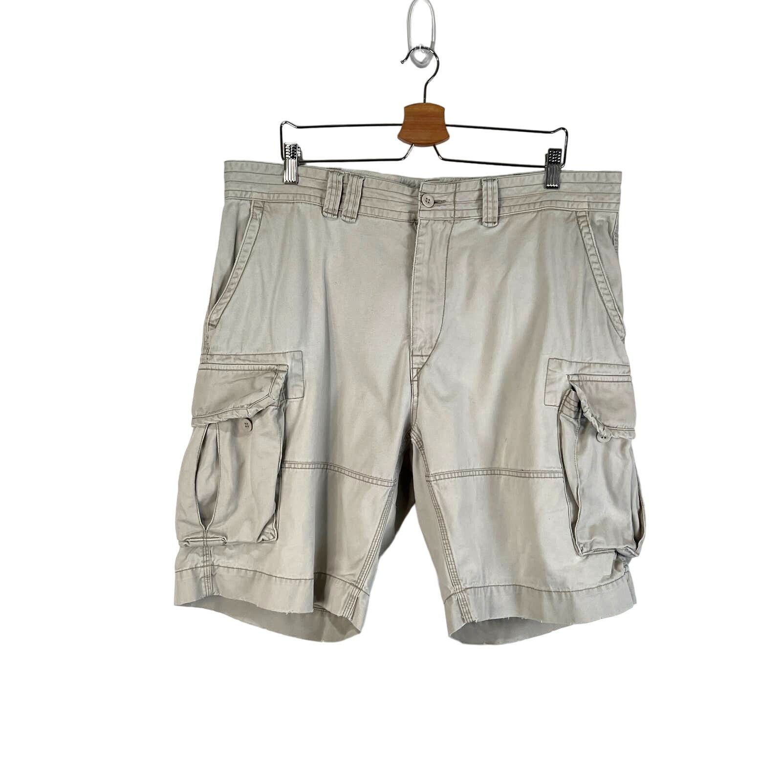 Vintage 90s Polo Ralph Lauren Cargo Shorts Khaki
