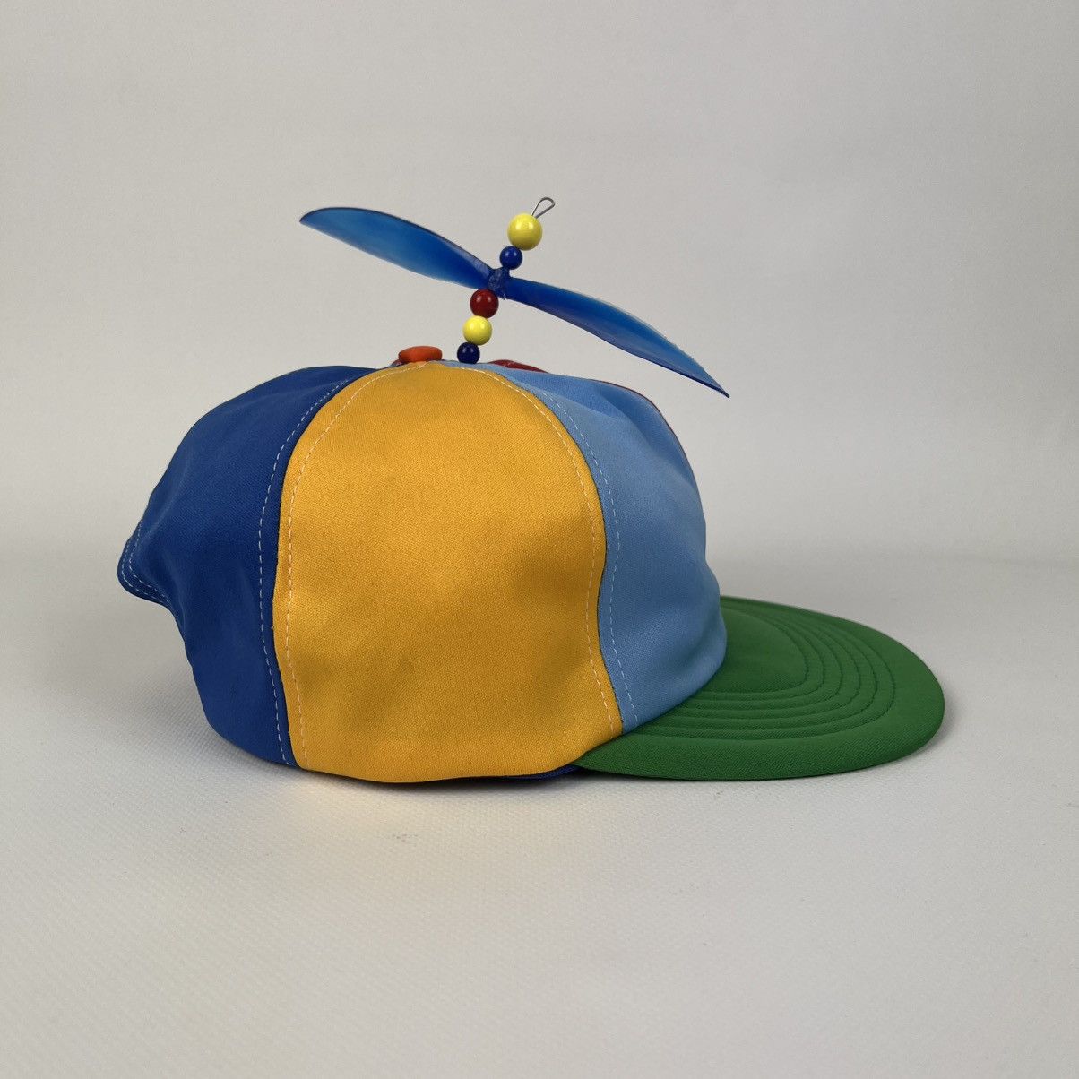 Vintage Vintage Google Propeller Helicopter Hat Cap Clown Spinner Size ONE SIZE - 2 Thumbnail