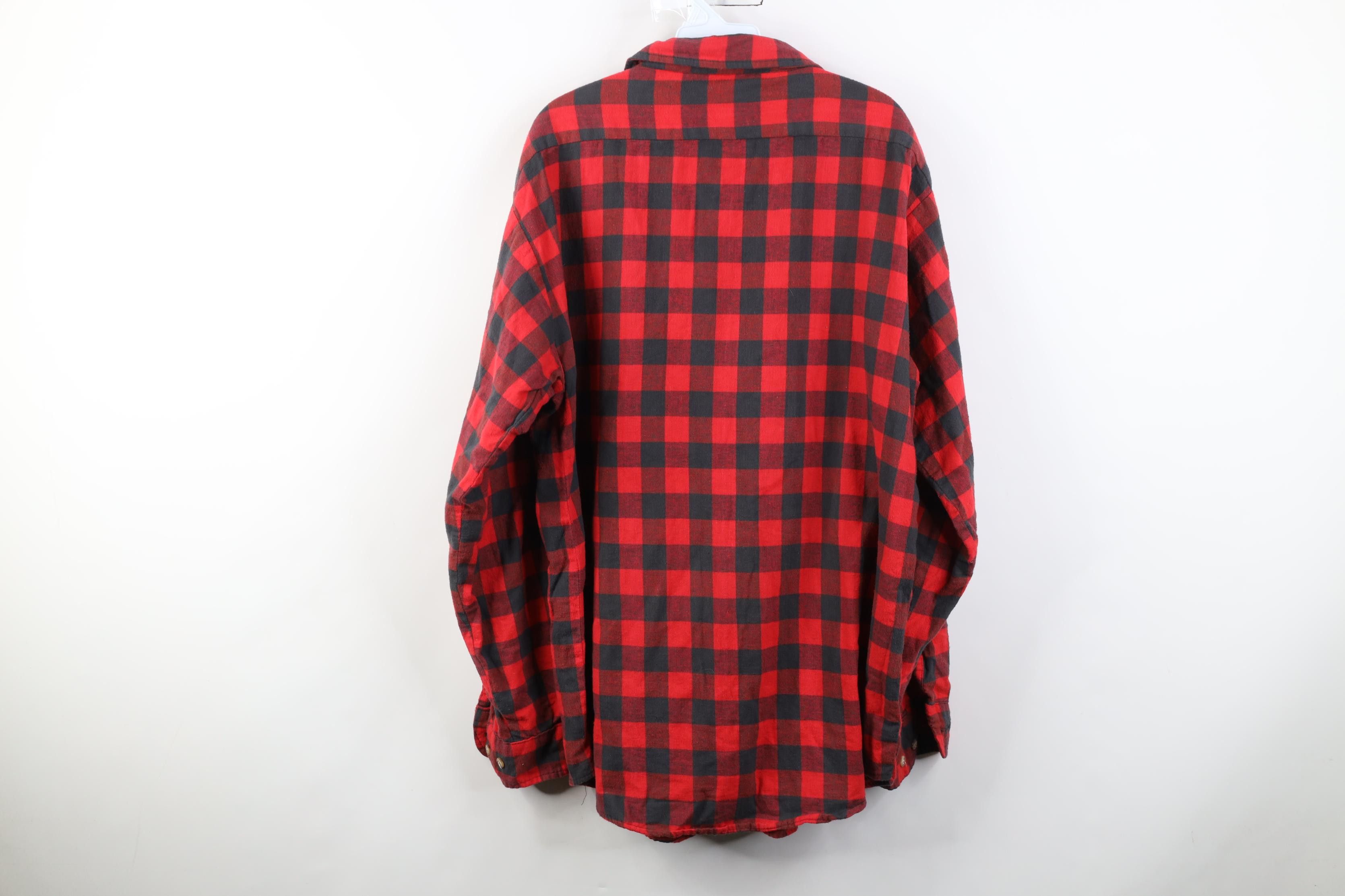 FiveBrother Vintage 70s Five Brother Collared Button Shirt Plaid USA Size US XL / EU 56 / 4 - 10 Thumbnail