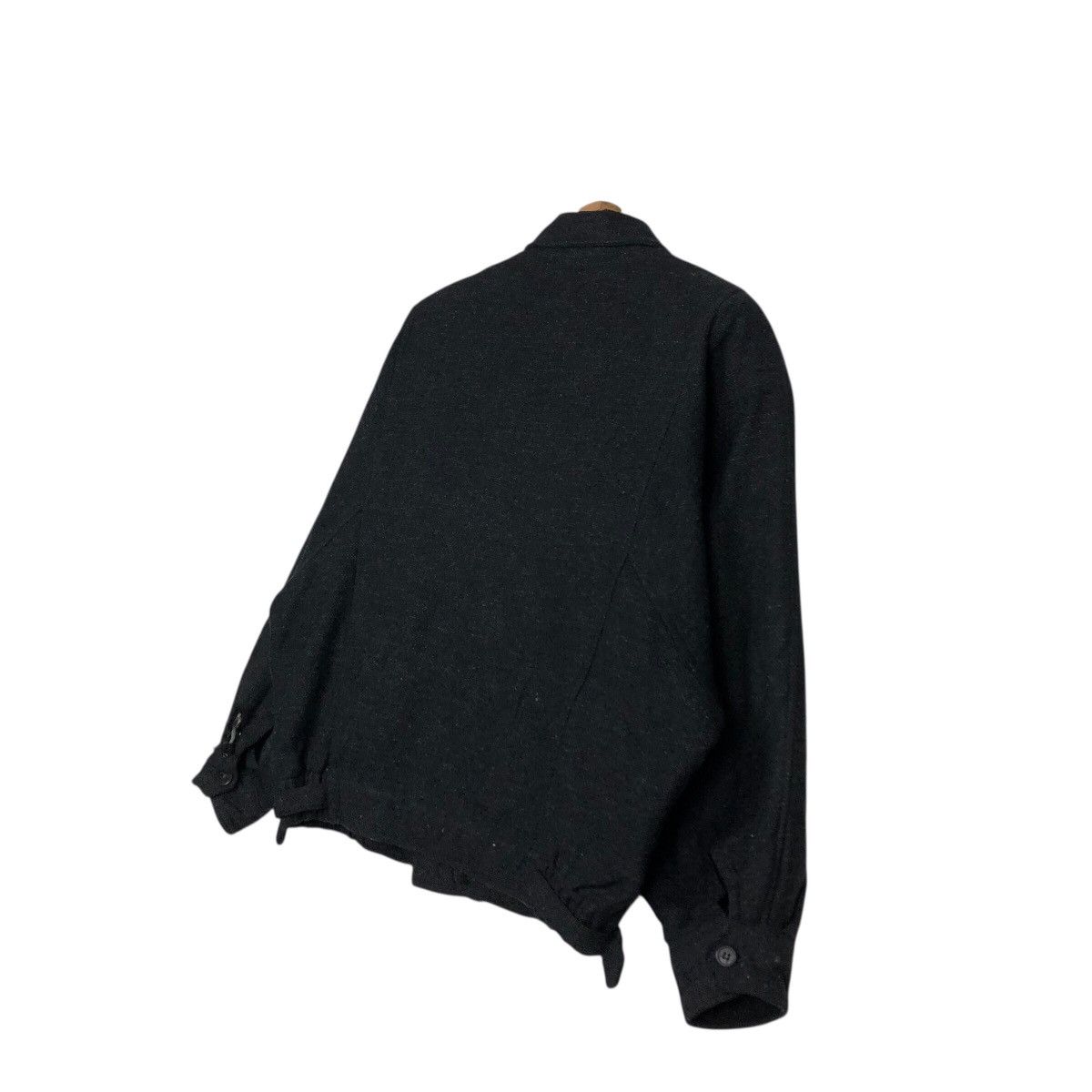 Japanese Brand 📌Vtg Wool Bomber Jacket Double Layer Unbranded Issey Miyake Size US M / EU 48-50 / 2 - 12 Thumbnail