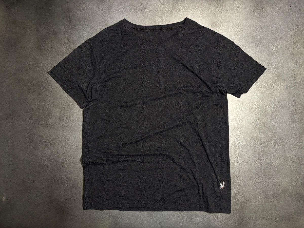 Spyder Spyder T-Shirt 2000s Y2K Ski Base Layer Blank Tee Stretch Size US M / EU 48-50 / 2 - 9 Thumbnail