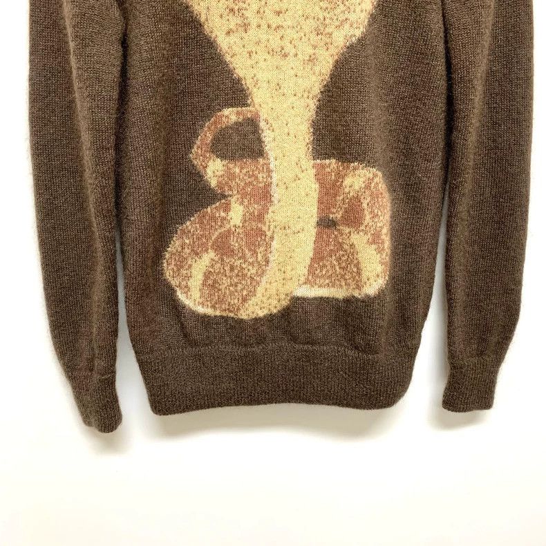 Givenchy Givenchy Brown Knit Sweater 2506-Nextarrow Size US S / EU 44-46 / 1 - 3 Thumbnail
