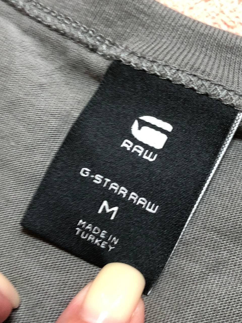 G-Star Vintage G-Star Raw Big Logo Short Sleeve T-Shirt Size M Size US M / EU 48-50 / 2 - 2 Thumbnail