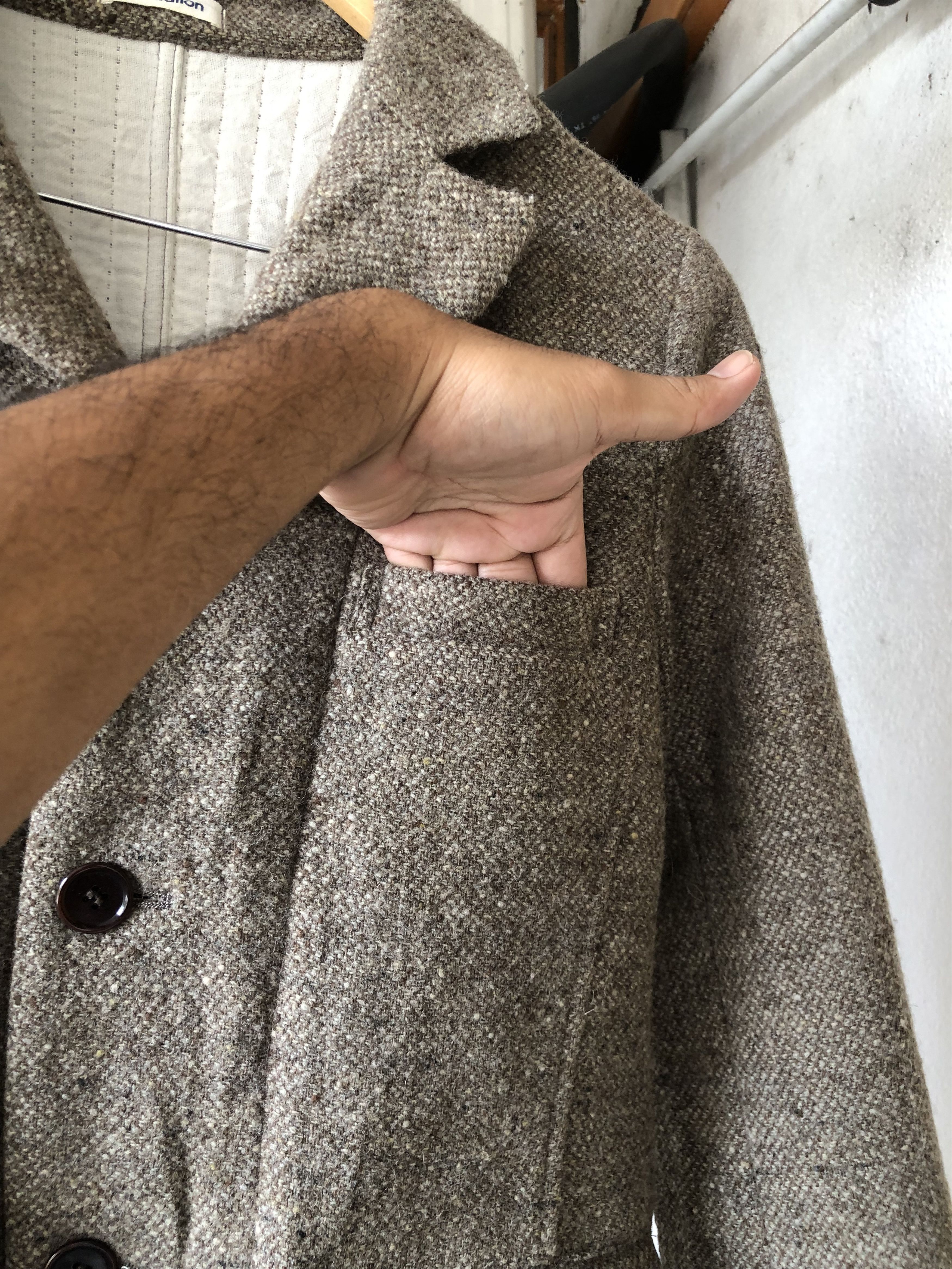 Issey Miyake Issey Miyake Plantation Vintage Style Wool Jacket Size M / US 6-8 / IT 42-44 - 5 Thumbnail