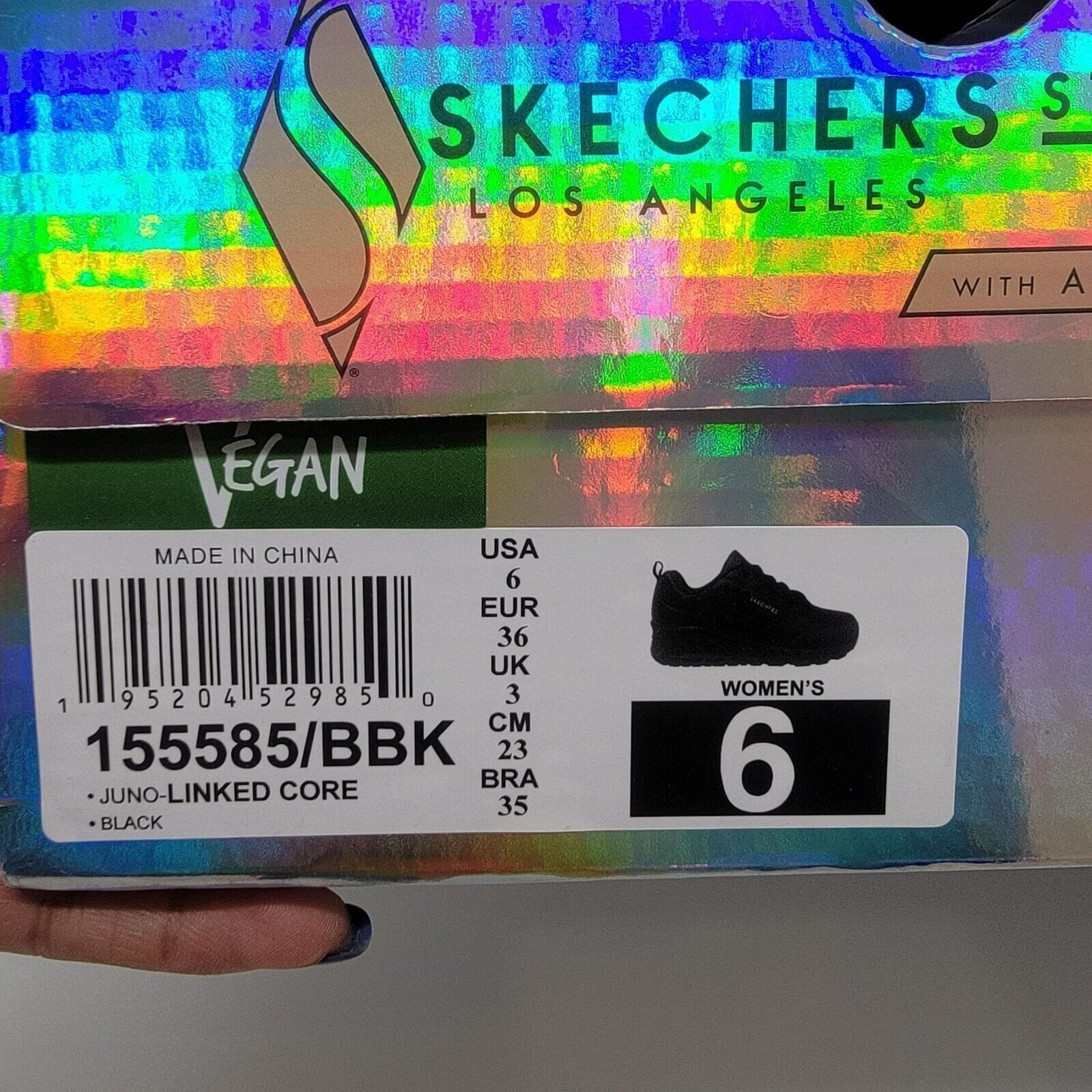 SKECHERS ❤️Skechers Juno Linked Core Sz 6 Womens Casual Shoes Comfy S Size US 6 / IT 36 - 8 Thumbnail