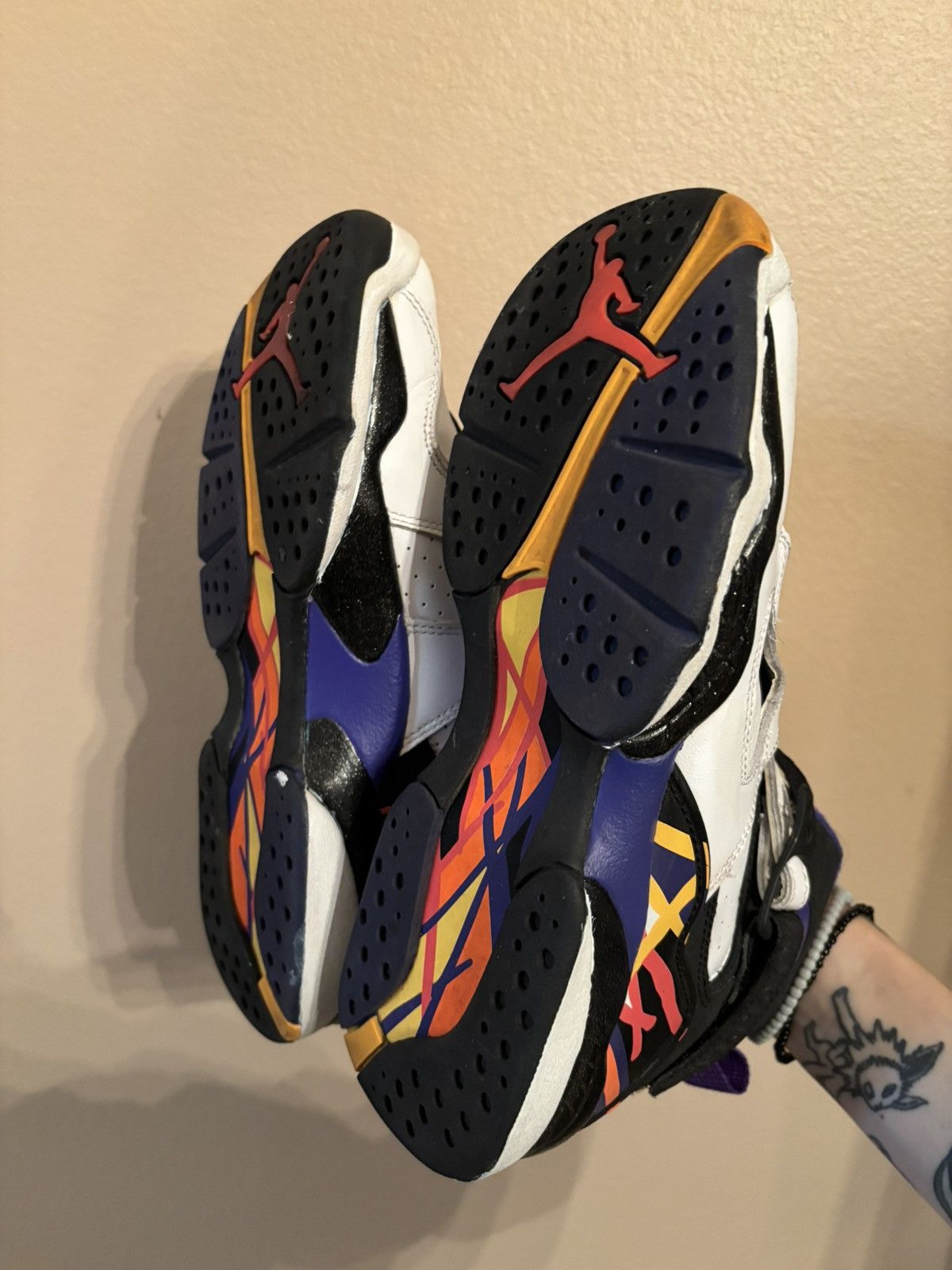 Jordan Brand Air Jordan 8 Retro BG 'Three-Peat' Size US 6 / IT 36 - 5 Thumbnail