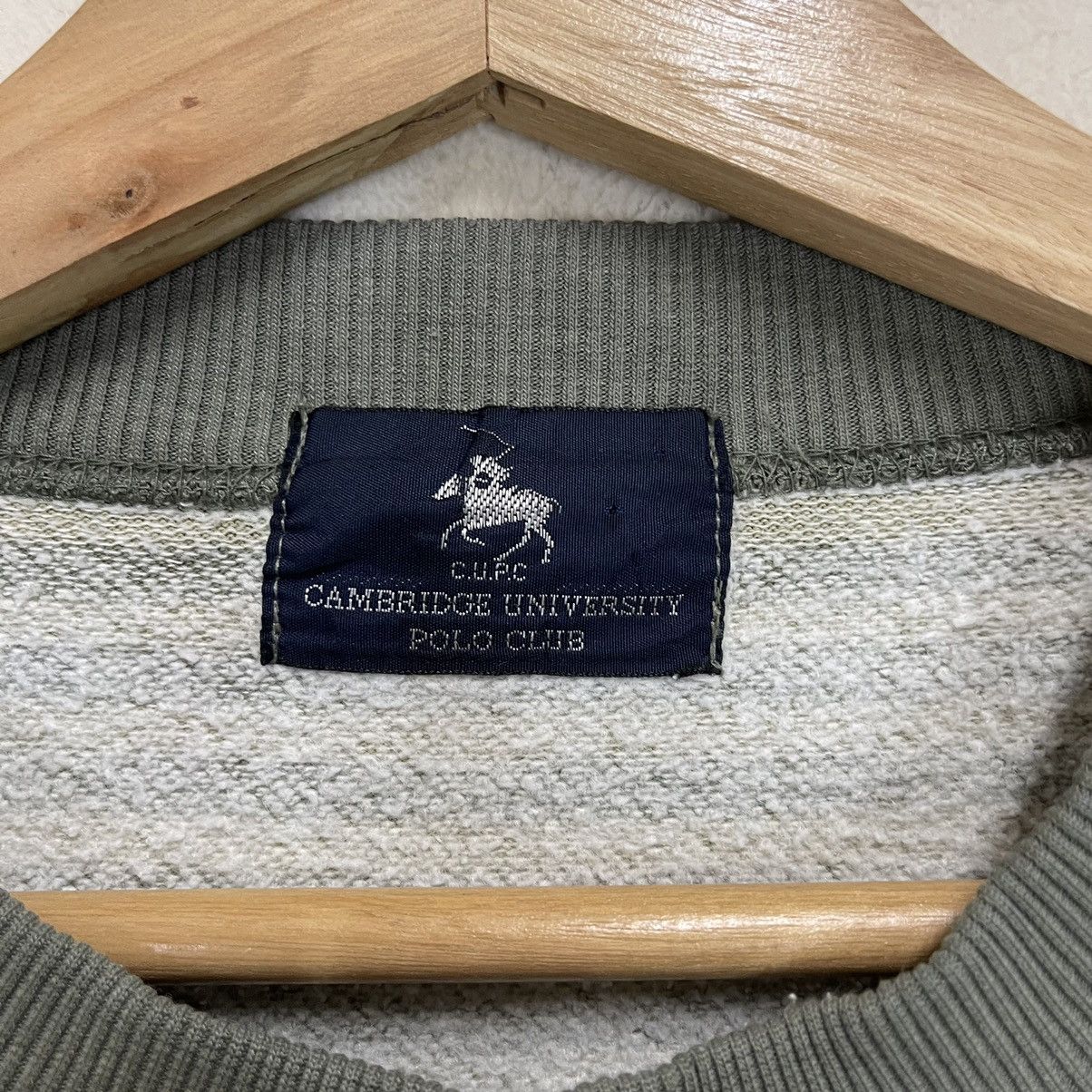 Beverly Hills Polo Club Vintage 90s Cambridge Univ Polo Club Crewneck Sweatshirt Size US L / EU 52-54 / 3 - 8 Thumbnail