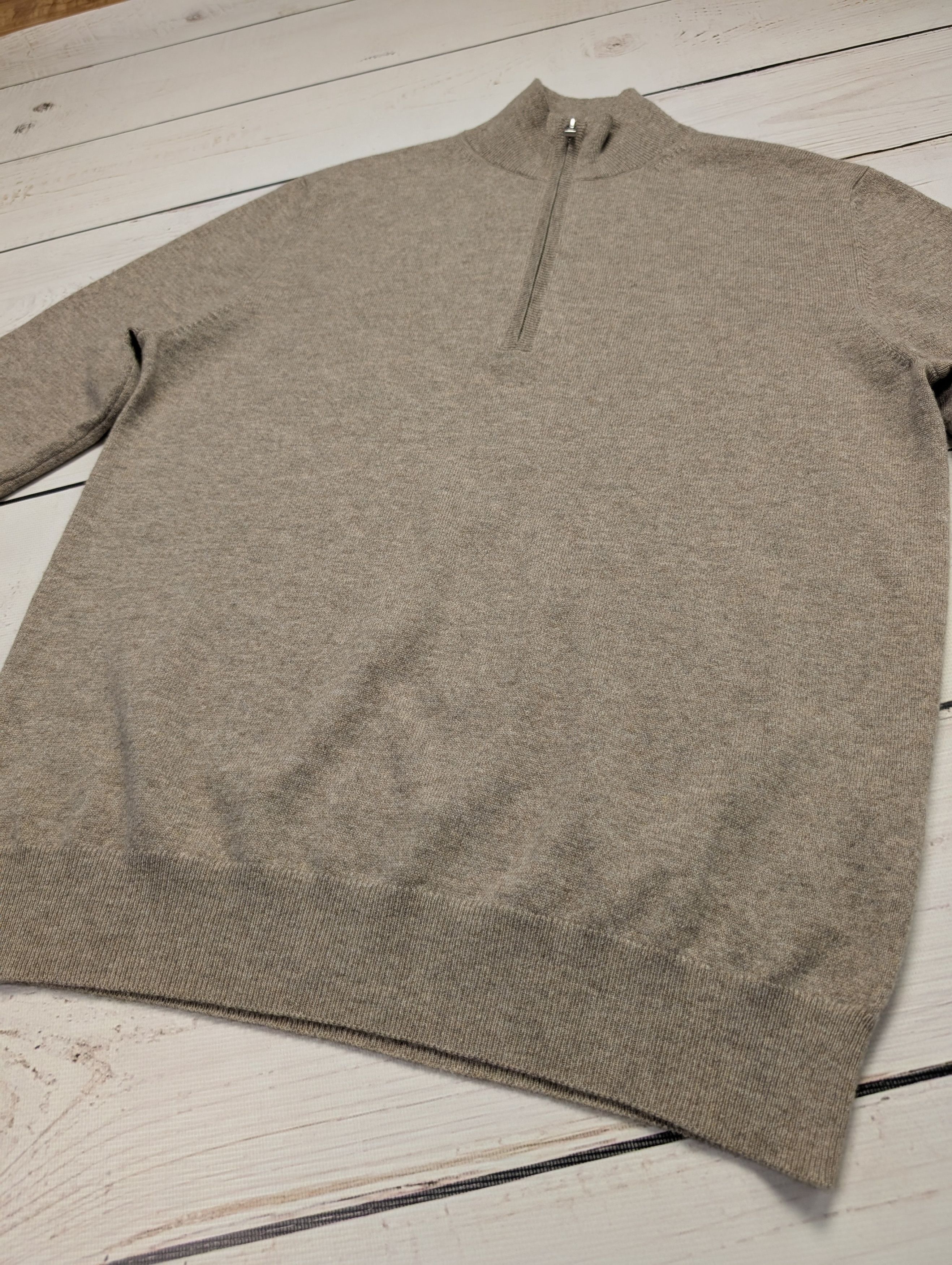 Ballantyne 100% cashmere Ballantyne Half-zip sweater in pure cashmere Size US M / EU 48-50 / 2 - 4 Thumbnail