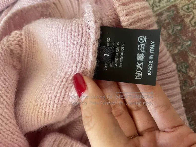 Raf Simons Raf Simons Pink sweater Size US L / EU 52-54 / 3 - 4 Thumbnail